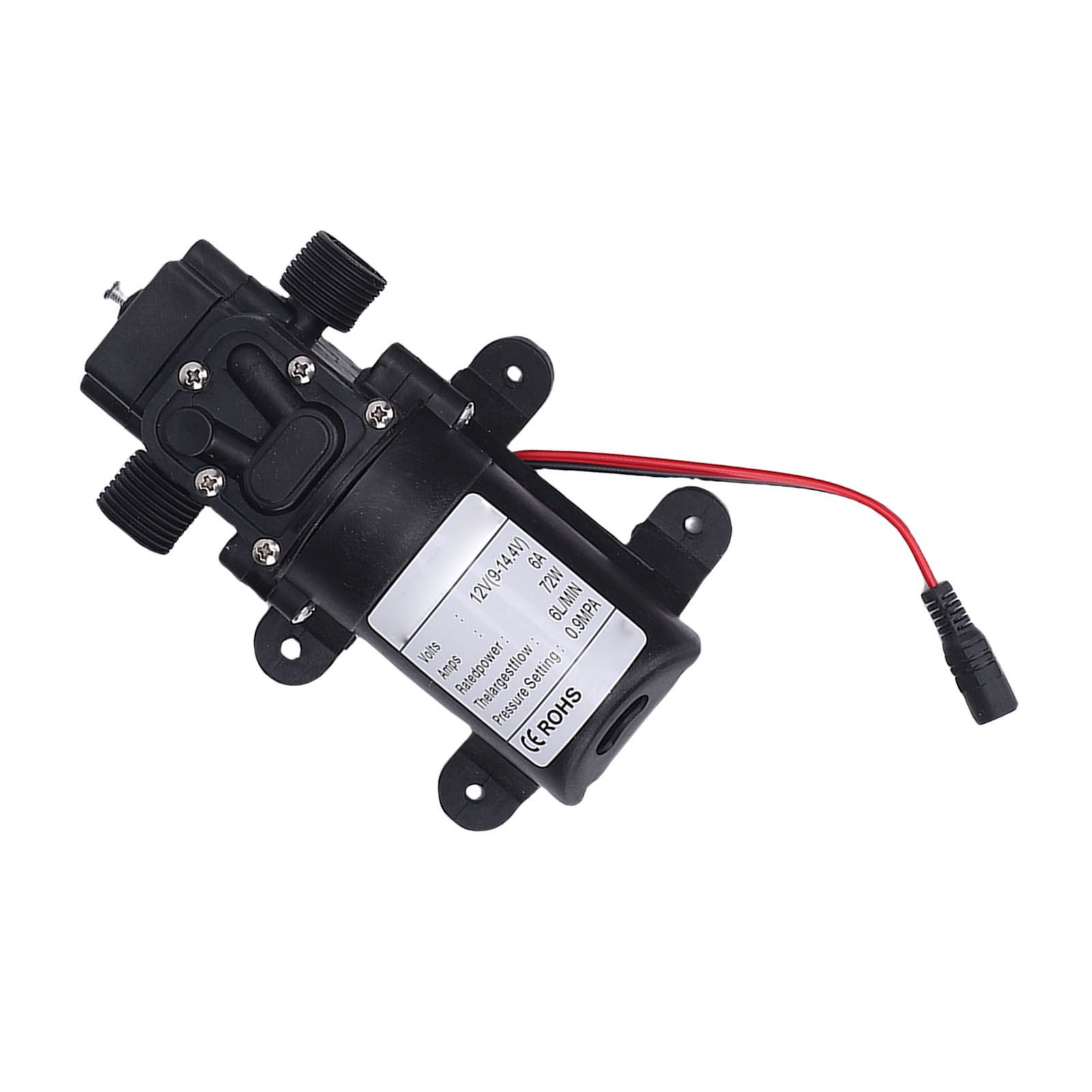 Self Priming Sprayer Pump 72W 12V Water Pump for Cars RVs Boats Watering view 6