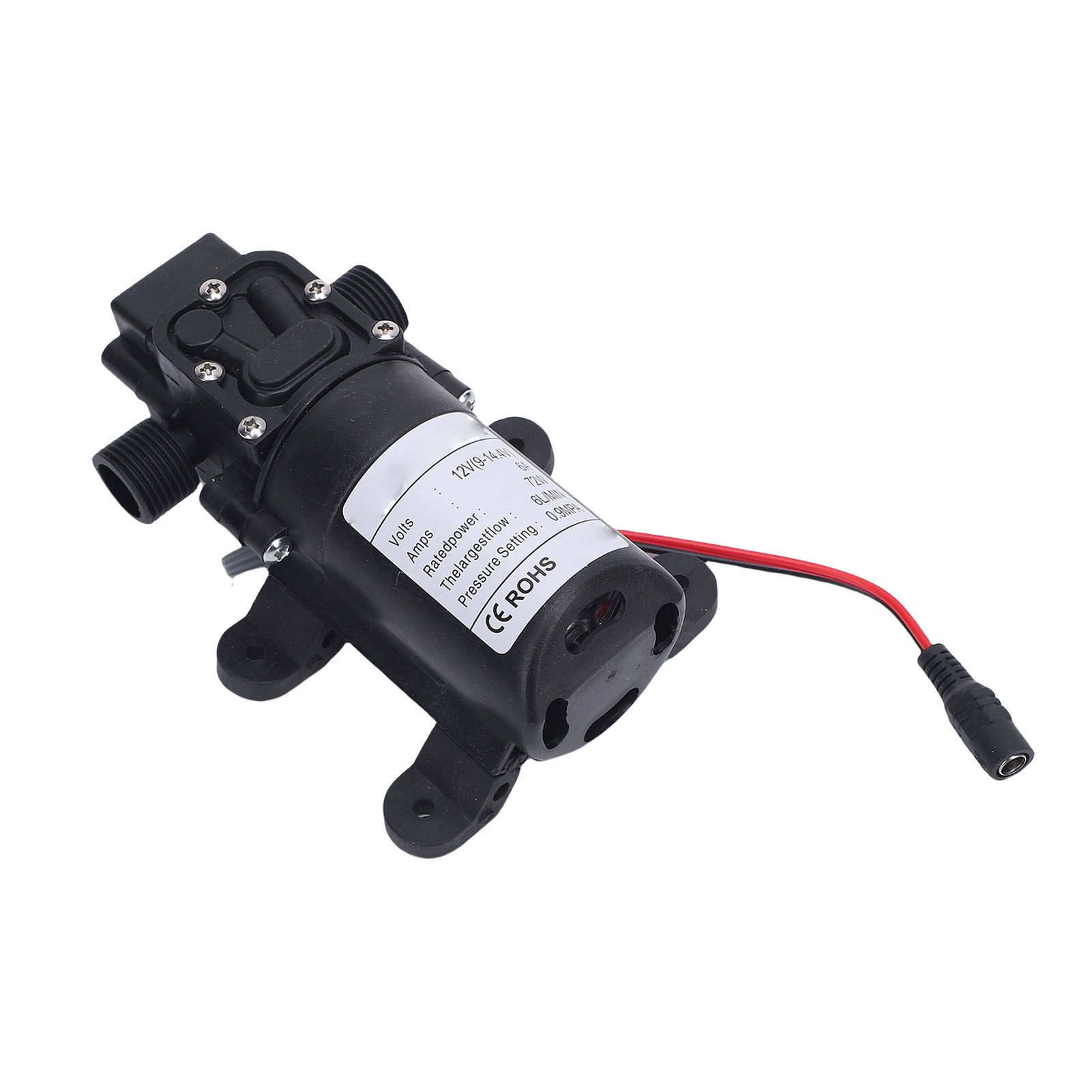 Self Priming Sprayer Pump 72W 12V Water Pump for Cars RVs Boats Watering view 8