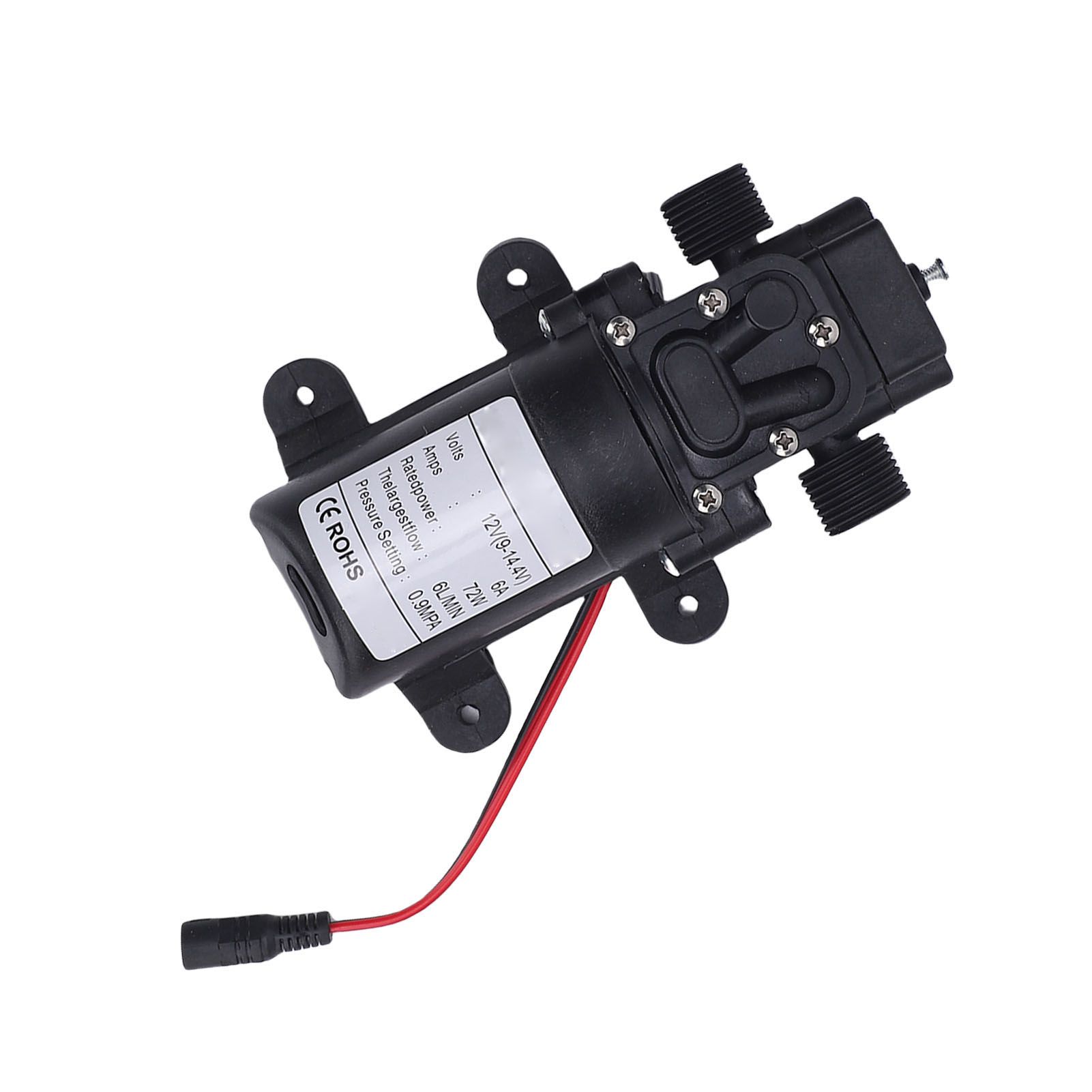 Self Priming Sprayer Pump 72W 12V Water Pump for Cars RVs Boats Watering view 11