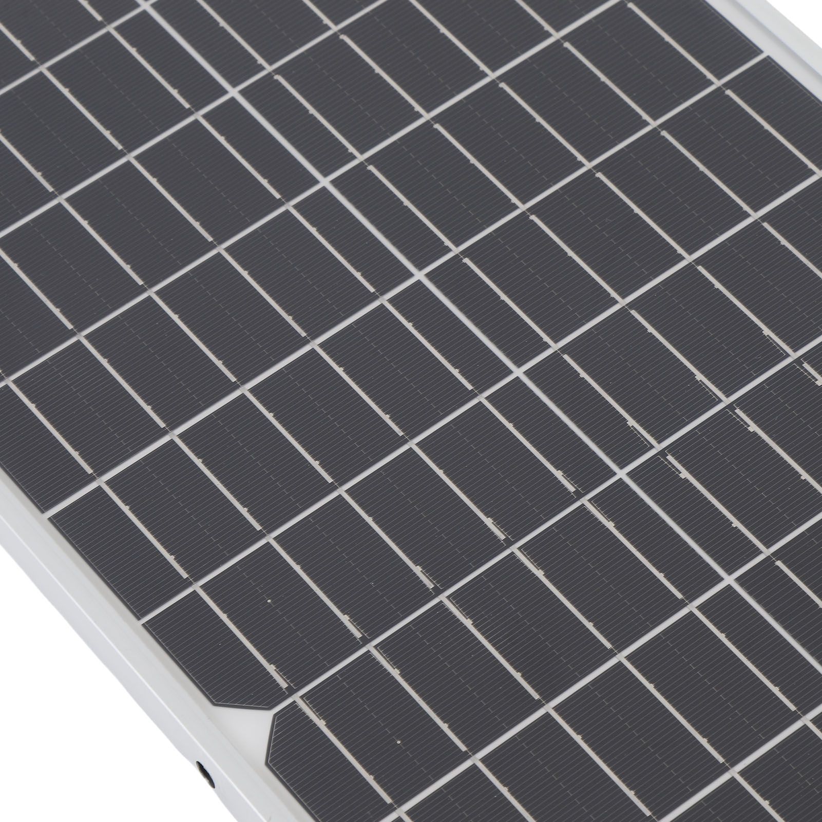 Solar Powered Dual Fan Kit 16W Monocrystalline Solar Panel with Aluminum Frame view 5