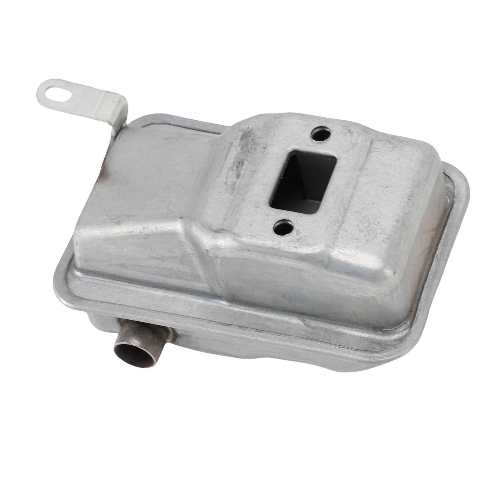 Trimmer Muffler Steel Exhaust Muffler with Shield Deflector for 143rII for view 10
