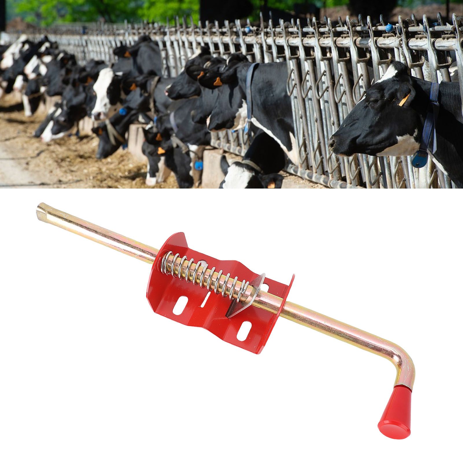 17.3in Farm Gate Anchor Farming Livestock Fence Gate Drop Rod Cattle Gate view 11