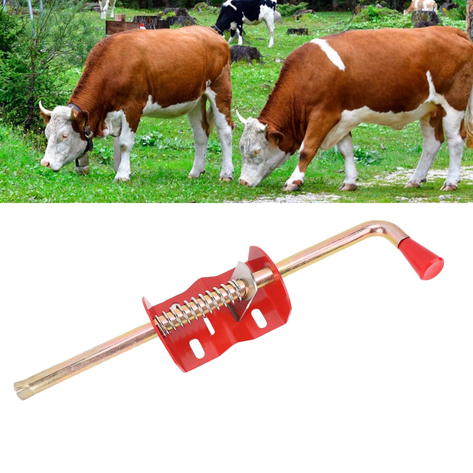 17.3in Farm Gate Anchor Farming Livestock Fence Gate Drop Rod Cattle Gate view 12