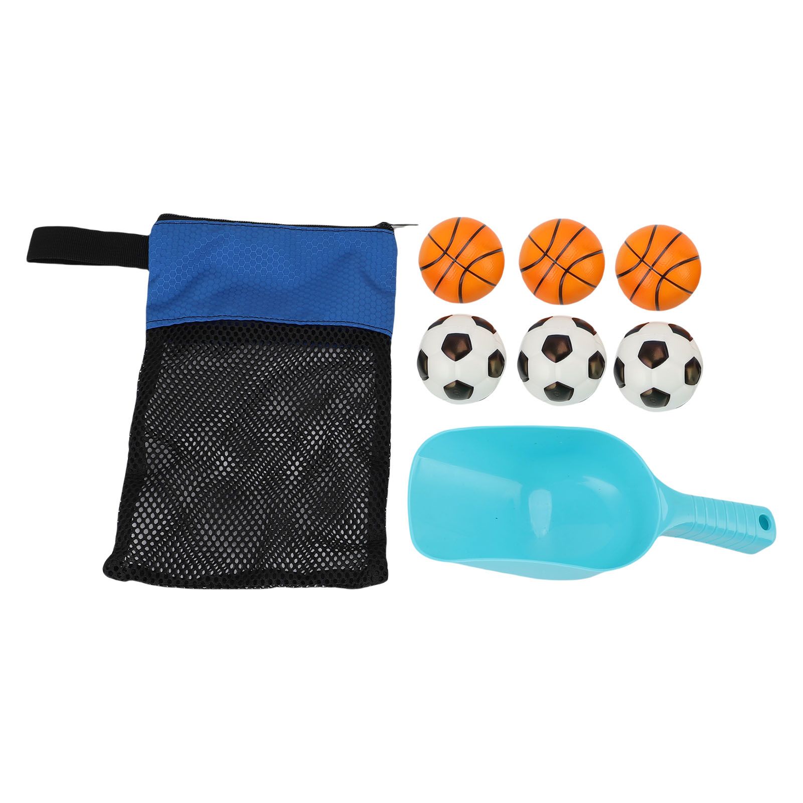 Outdoor Beach Toss Game Set Beach Game Set Include Beach Mesh Bag Balls Shovel