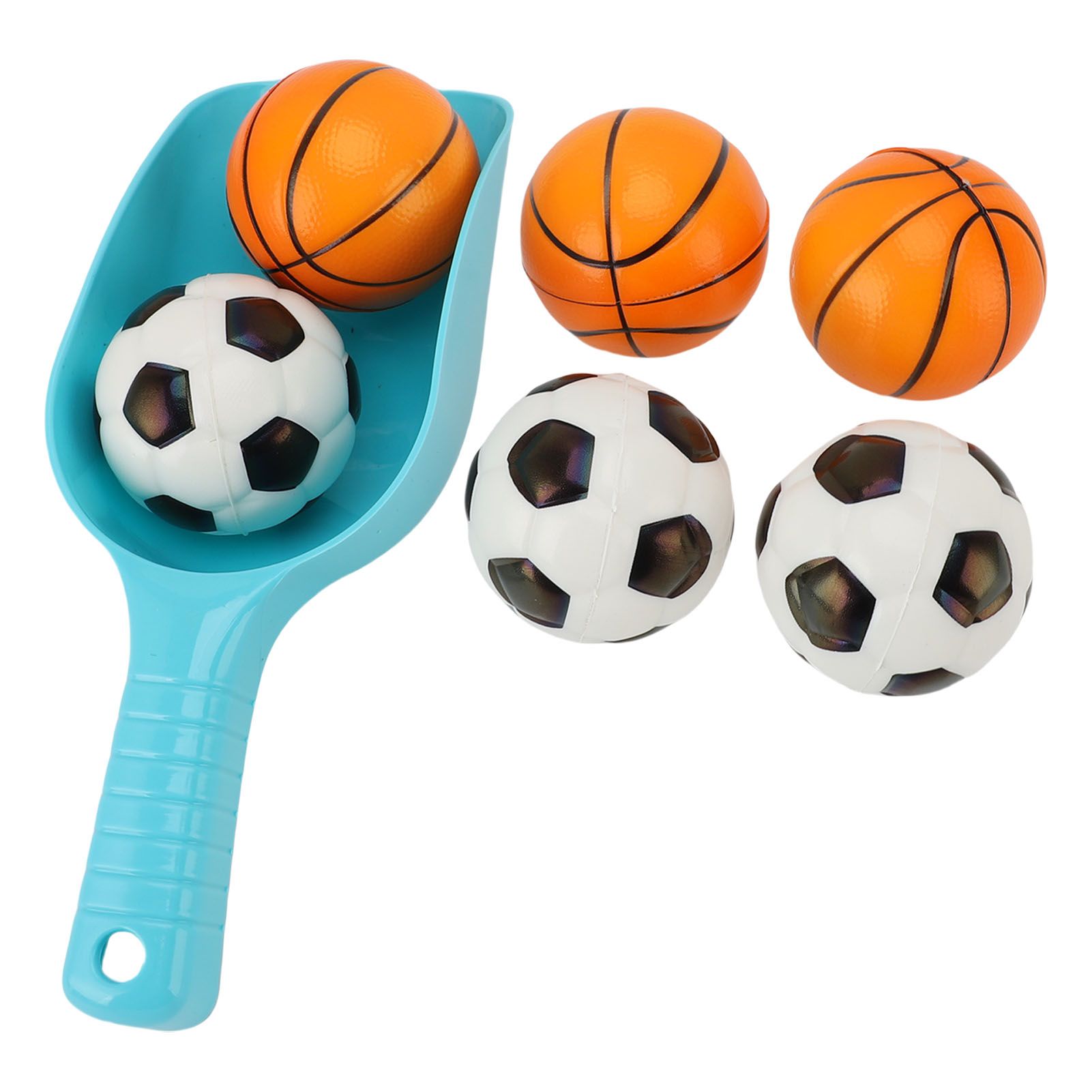 Outdoor Beach Toss Game Set Beach Game Set Include Beach Mesh Bag Balls Shovel view 12