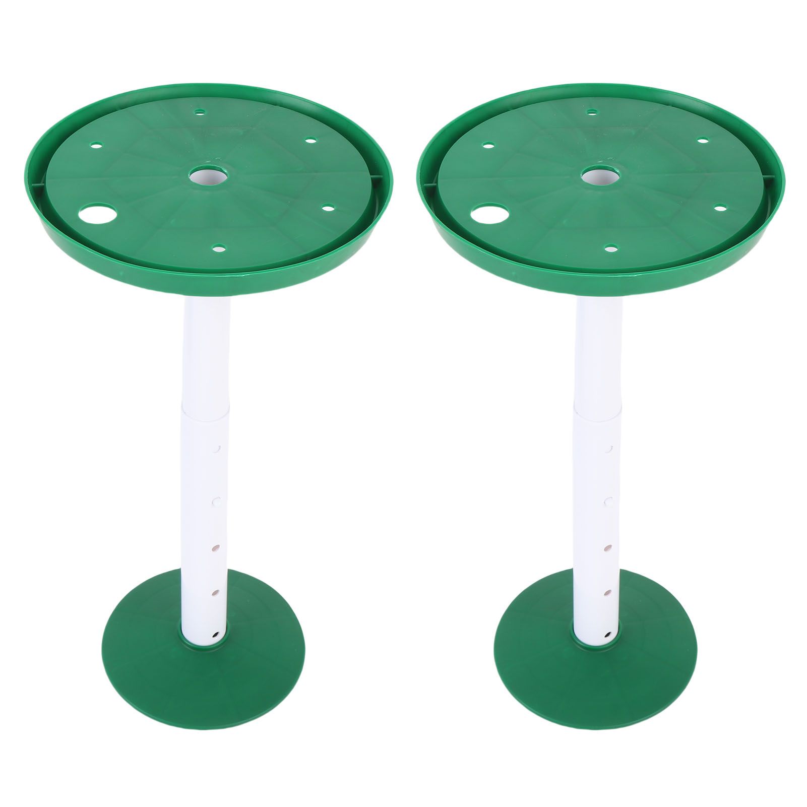 2 Sets Adjustable Height Plant Inserts with Drainage Hole Planter Filler — image 1