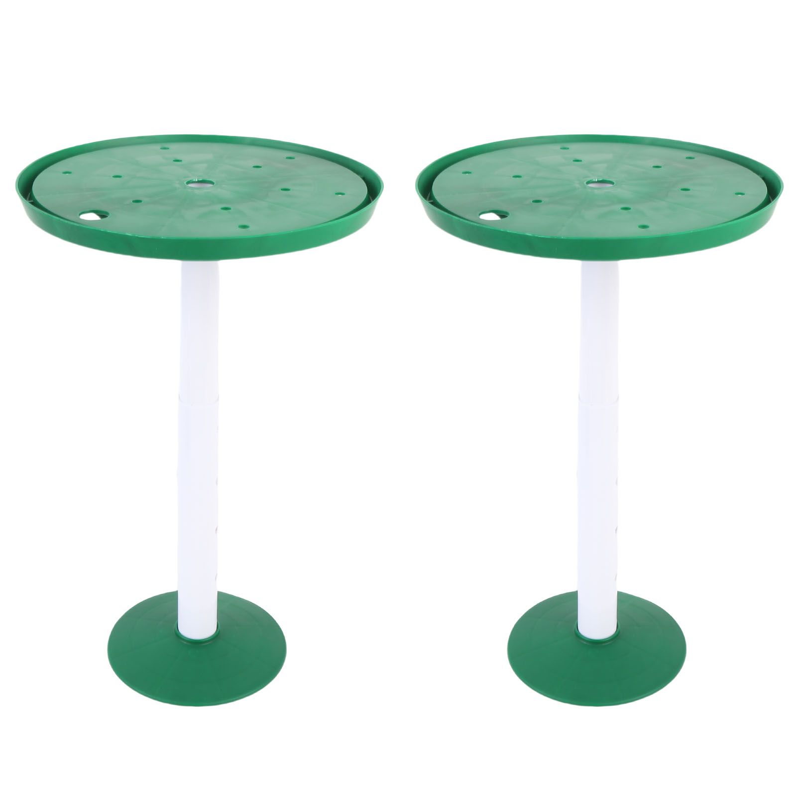 2 Sets Adjustable Height Plant Inserts with Drainage Hole Planter Filler view 11