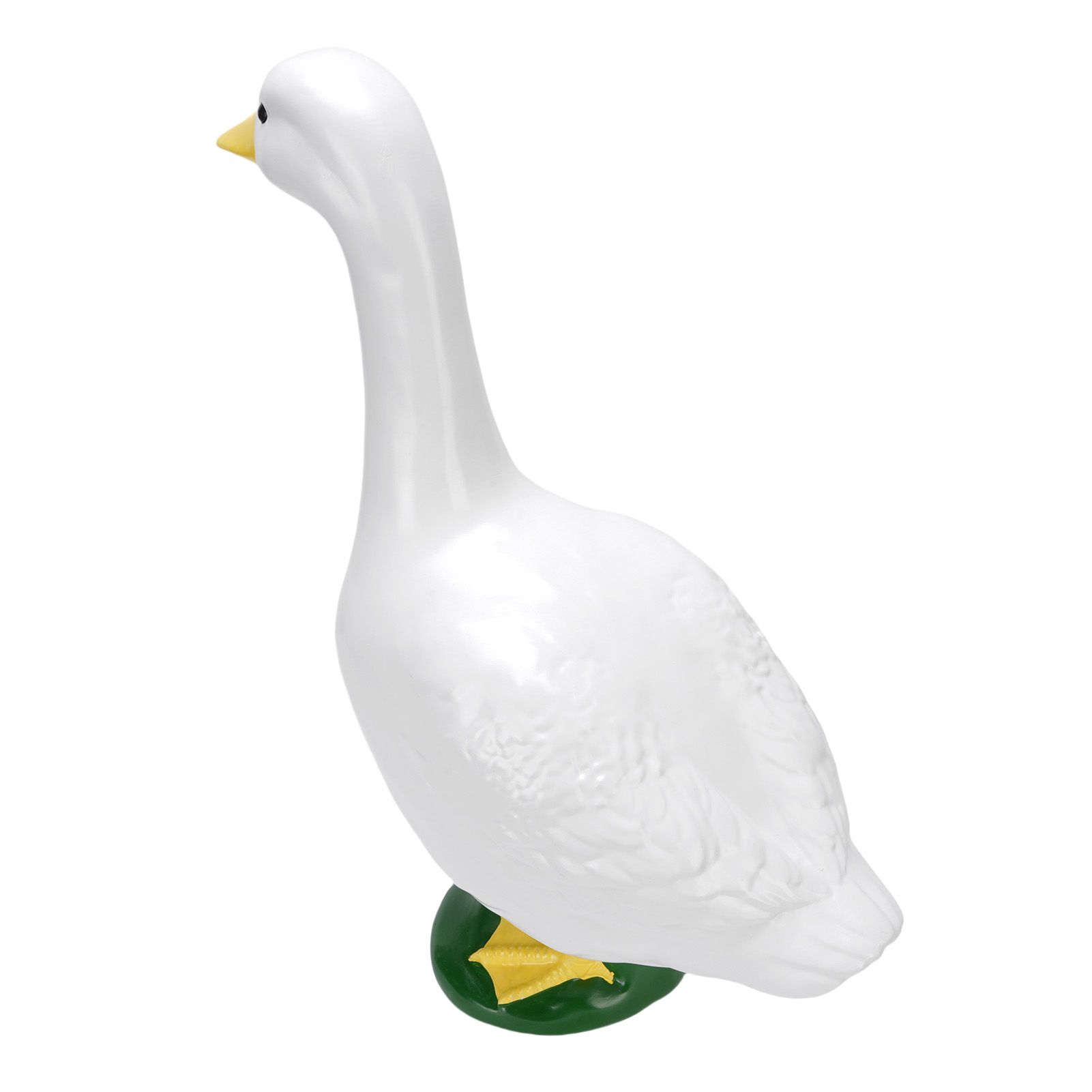 Garden Goose Statue Resin Lifelike Large Size White Goose Sculpture Ornament view 6