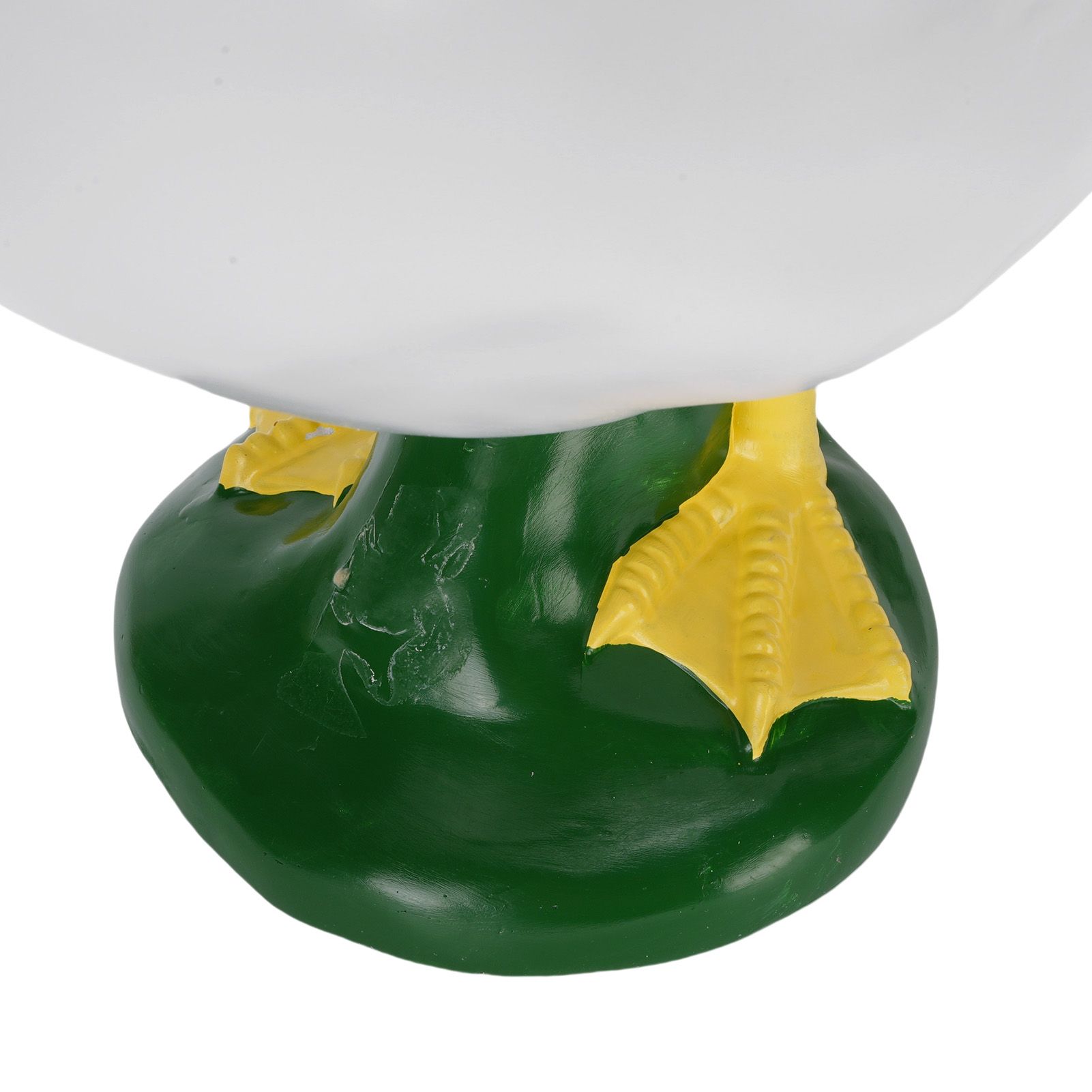 Garden Goose Statue Resin Lifelike Large Size White Goose Sculpture Ornament view 7