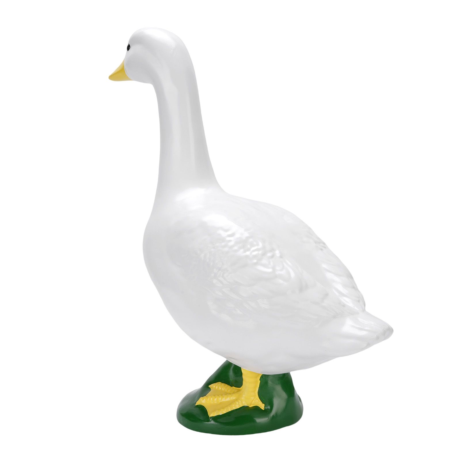 Garden Goose Statue Resin Lifelike Large Size White Goose Sculpture Ornament view 8