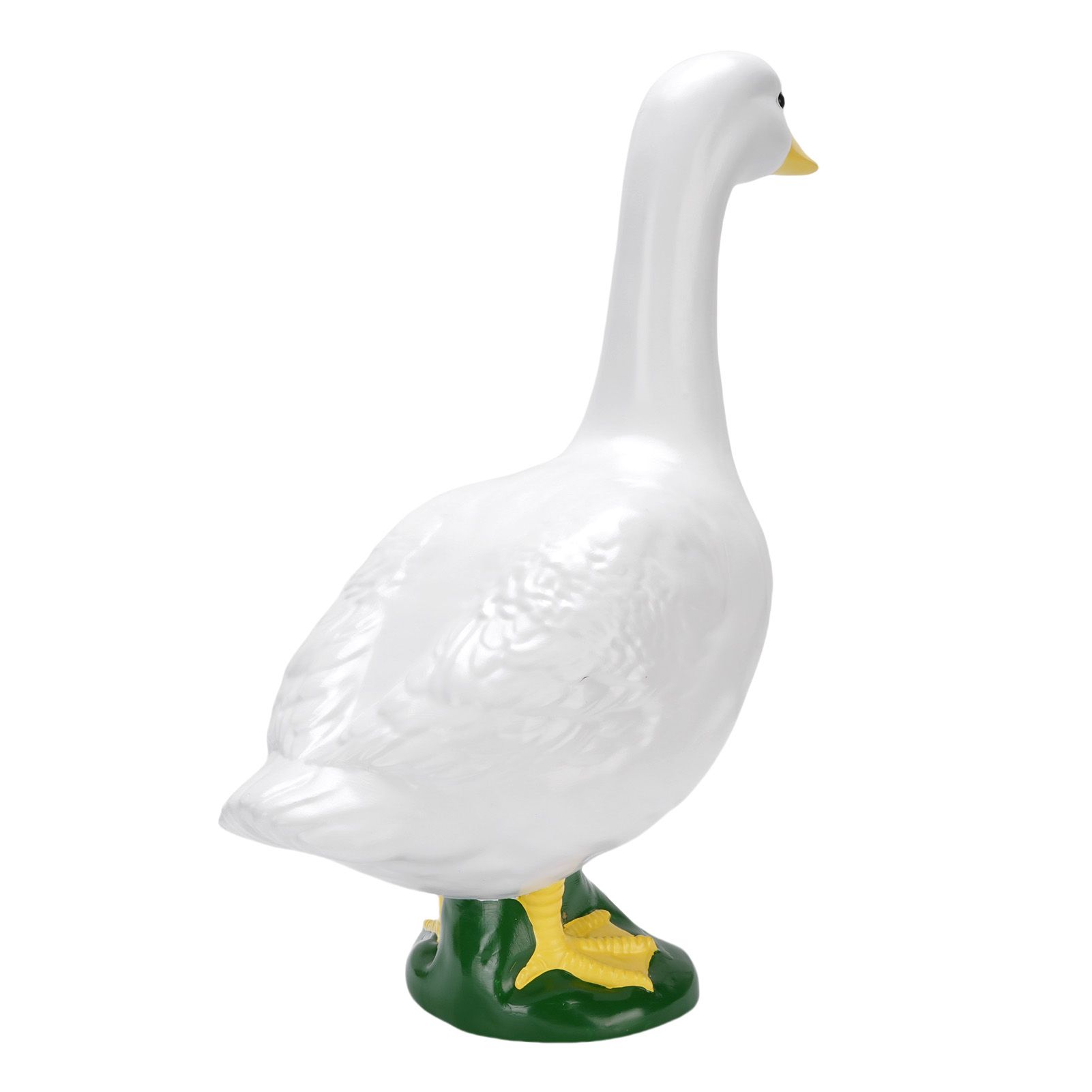 Garden Goose Statue Resin Lifelike Large Size White Goose Sculpture Ornament view 9