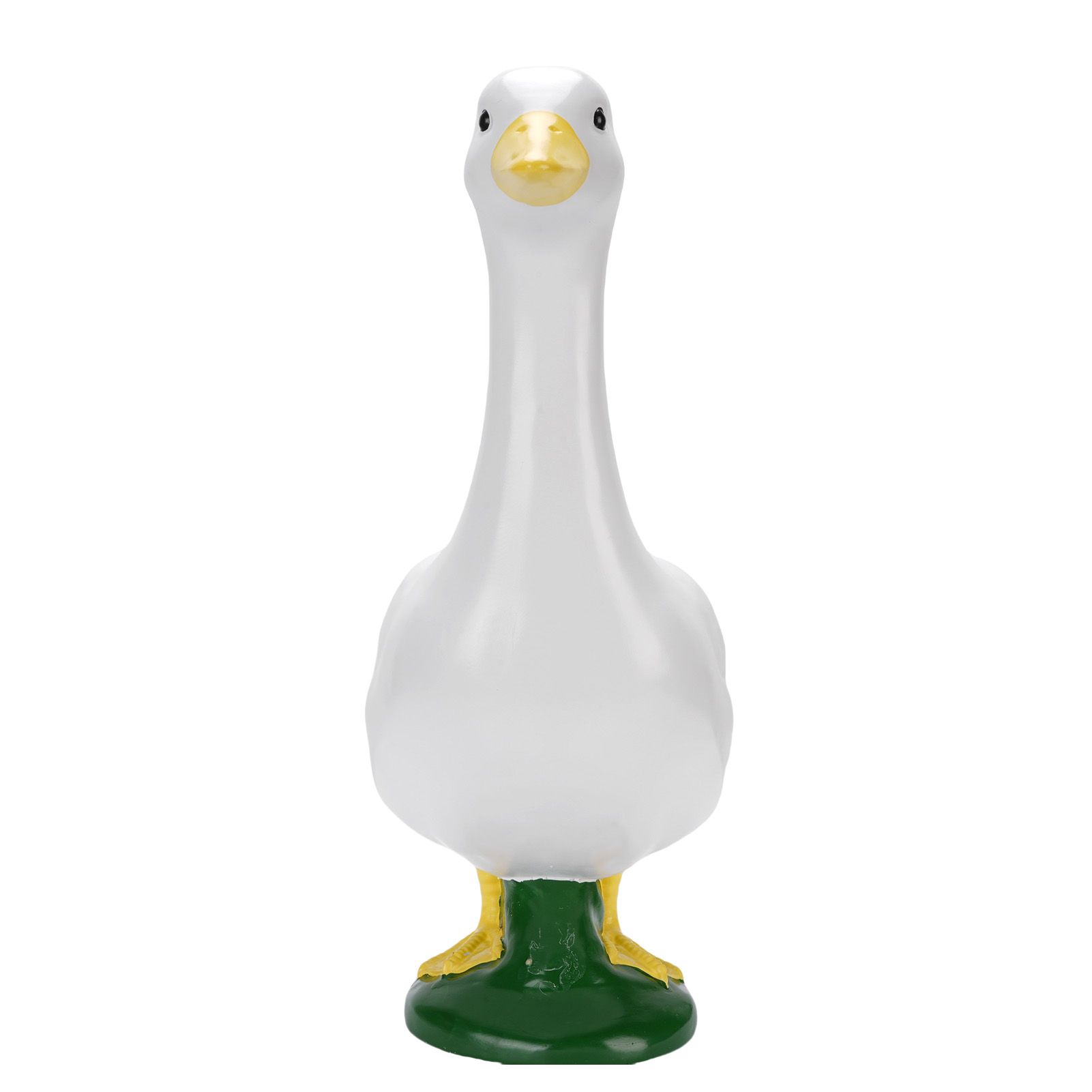 Garden Goose Statue Resin Lifelike Large Size White Goose Sculpture Ornament view 12