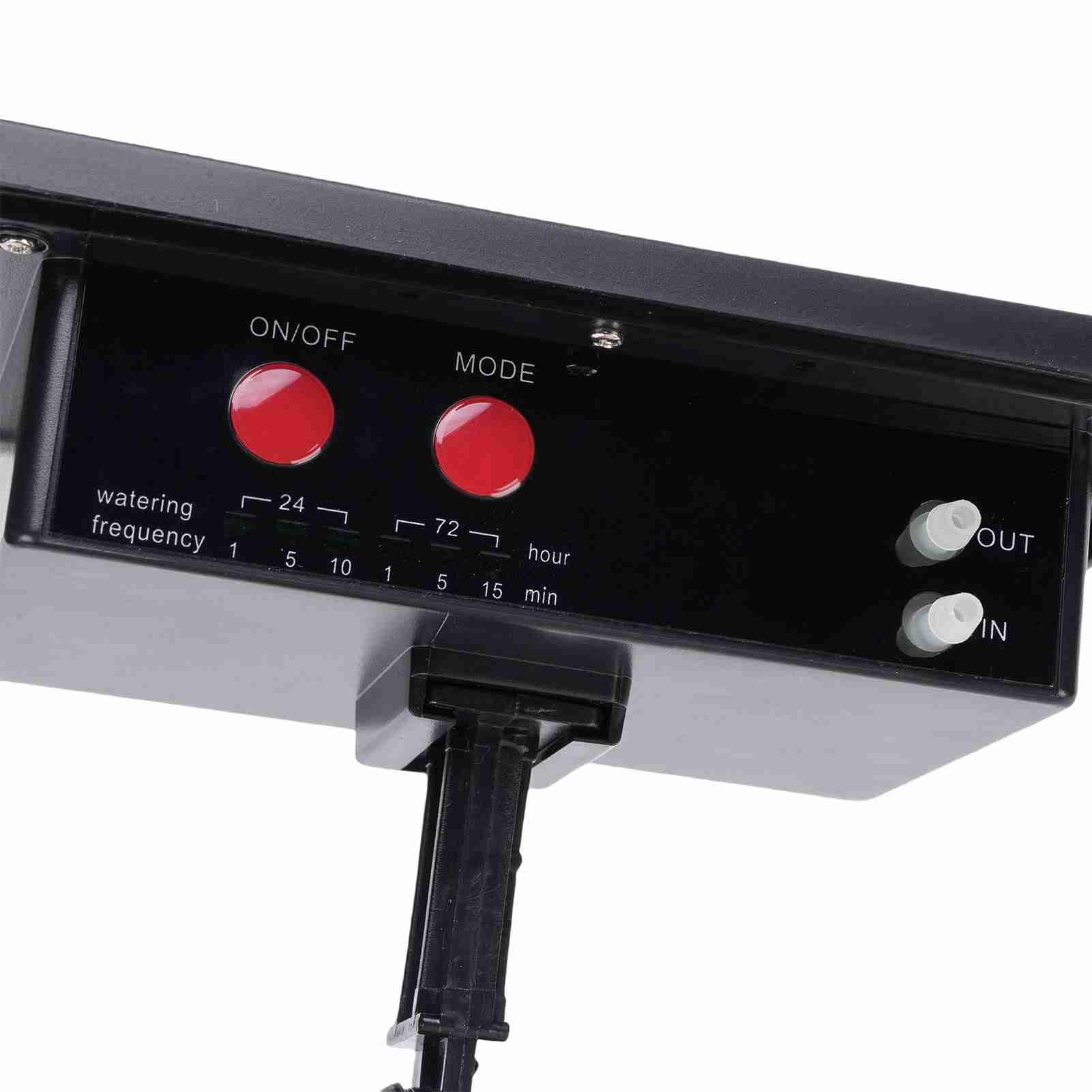 Solar Drip Irrigation Kit for 10 Potted Plants with 6 Timer Modes 400ml/min view 2