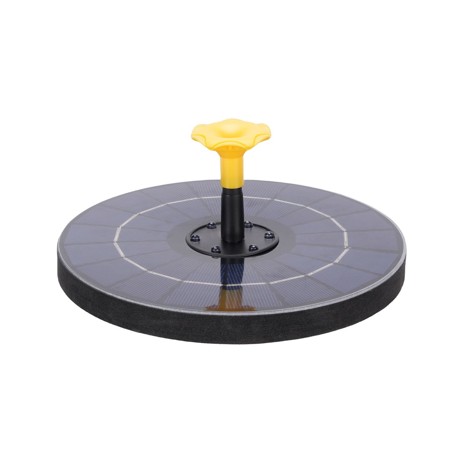 Bird Bath Fountains Solar Power for Outside with Color LED Lights 6 Nozzles 3 view 5