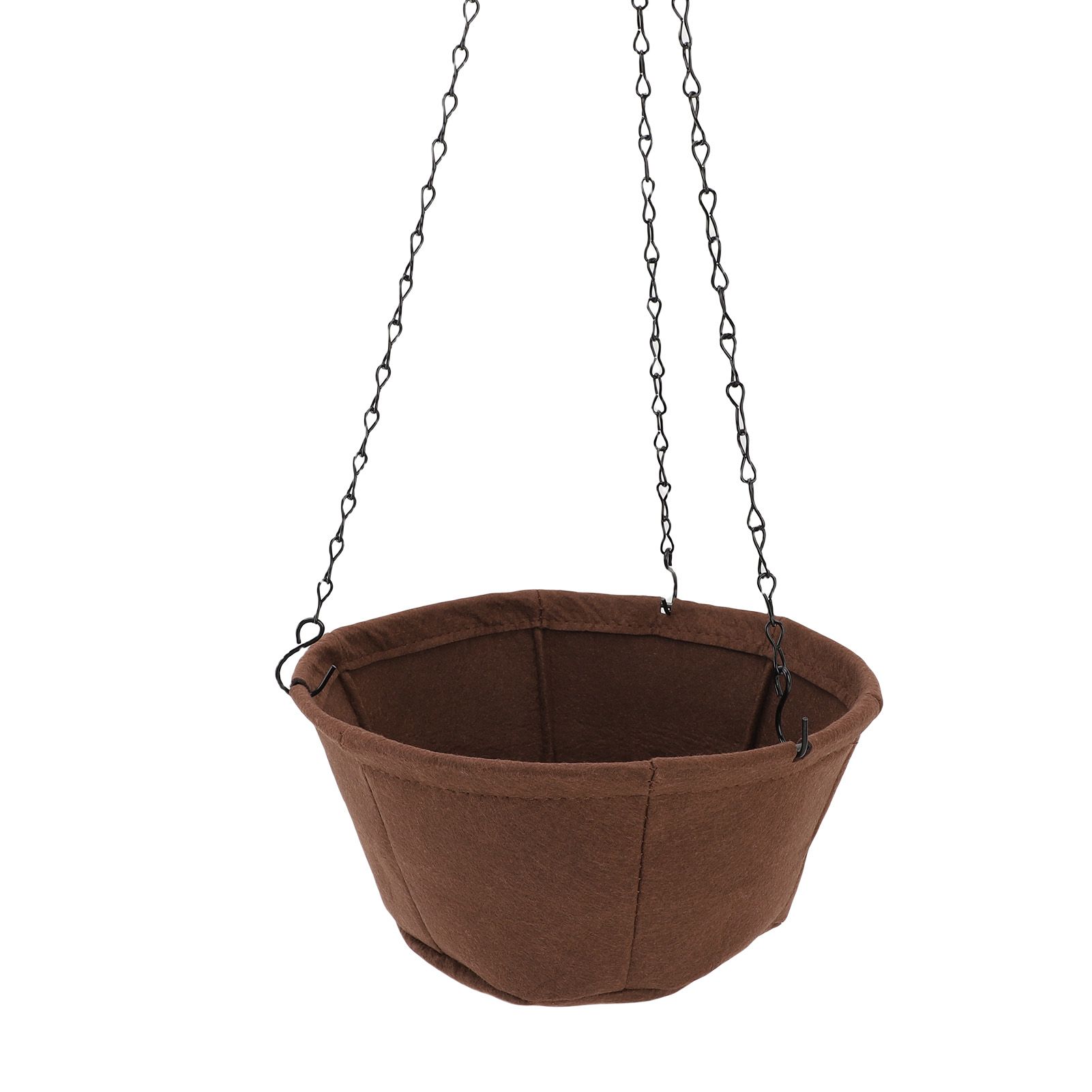 Hanging Planter Set Hanging Flower Plant Pot Basket with Rustproof Chain for view 2