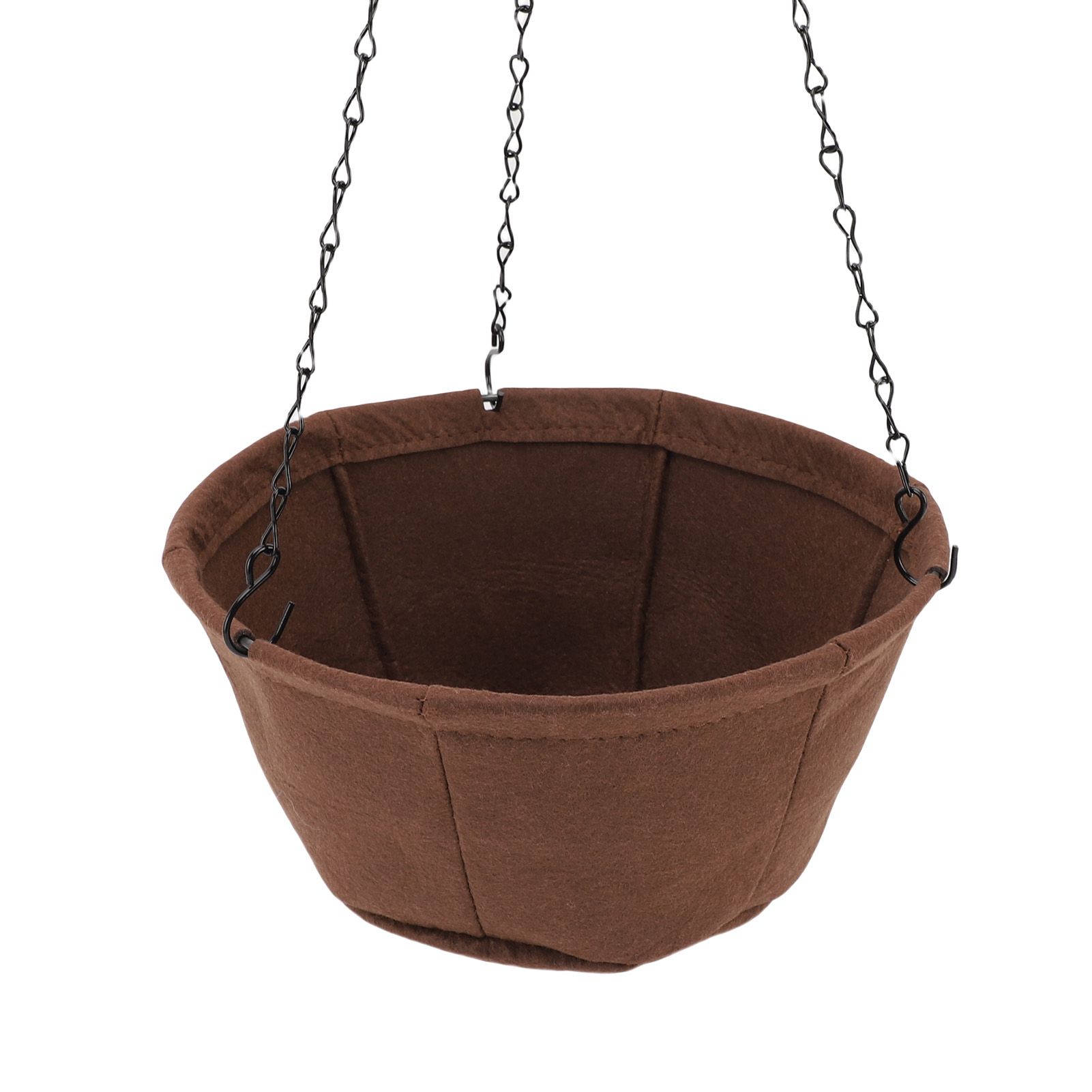 Hanging Planter Set Hanging Flower Plant Pot Basket with Rustproof Chain for view 5
