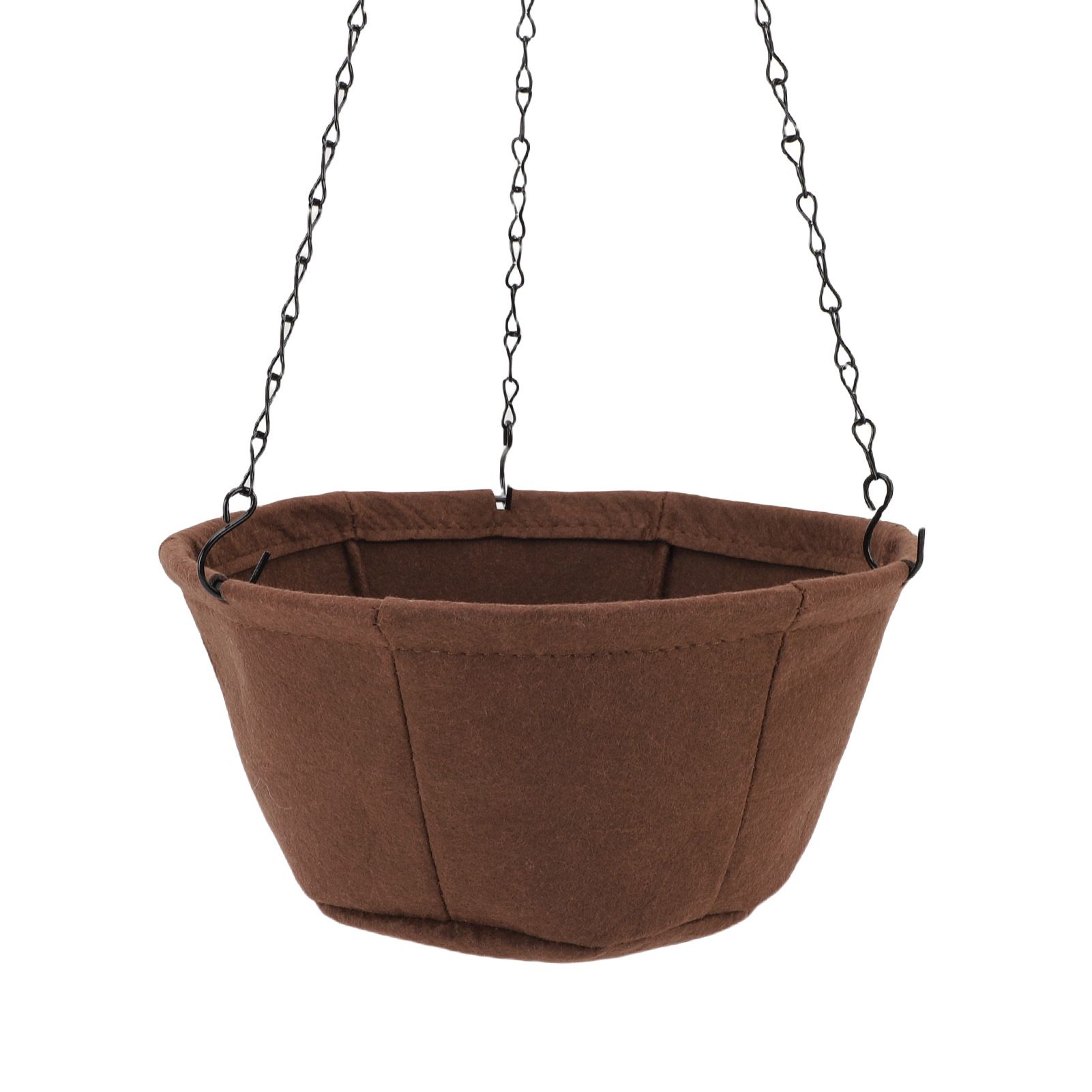 Hanging Planter Set Hanging Flower Plant Pot Basket with Rustproof Chain for view 7