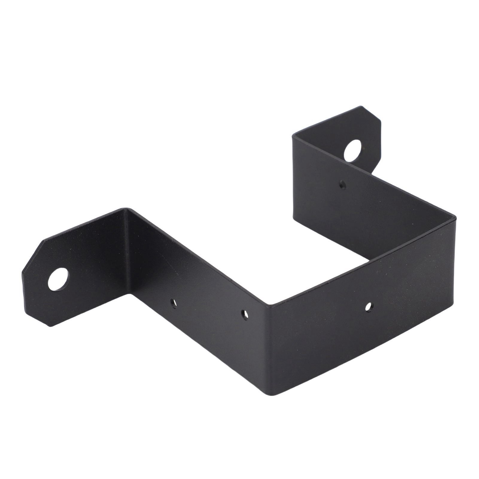 4pcs 4x4 Inch Strap Post Ties Heavy Duty Deck Fence Brackets Carbon Steel view 7