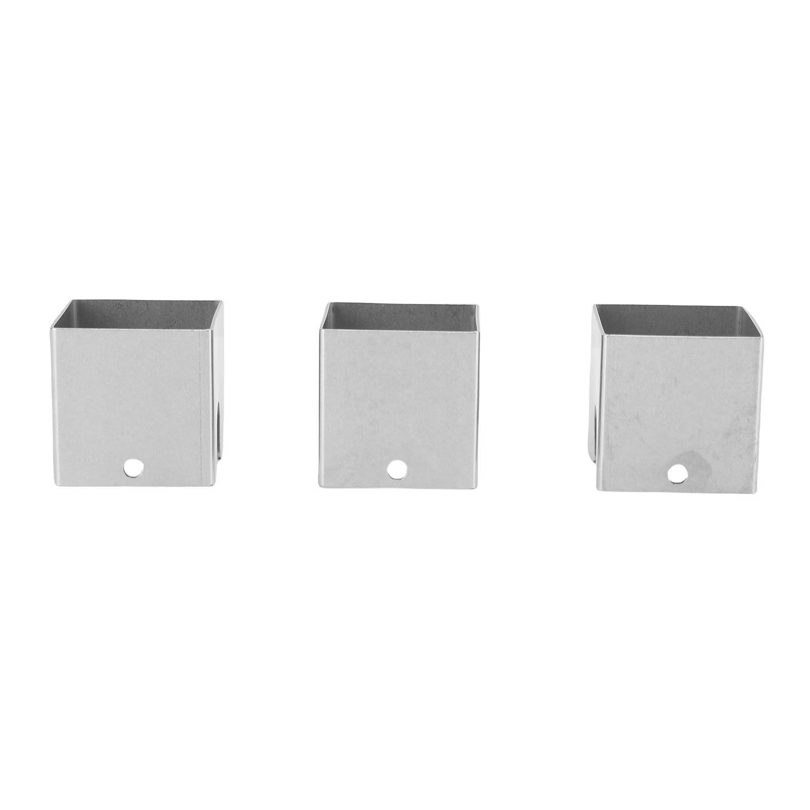3pcs Universal BBQ Spacer Stainless Steel Fireproof Grill Heat Plate Spacers view 3
