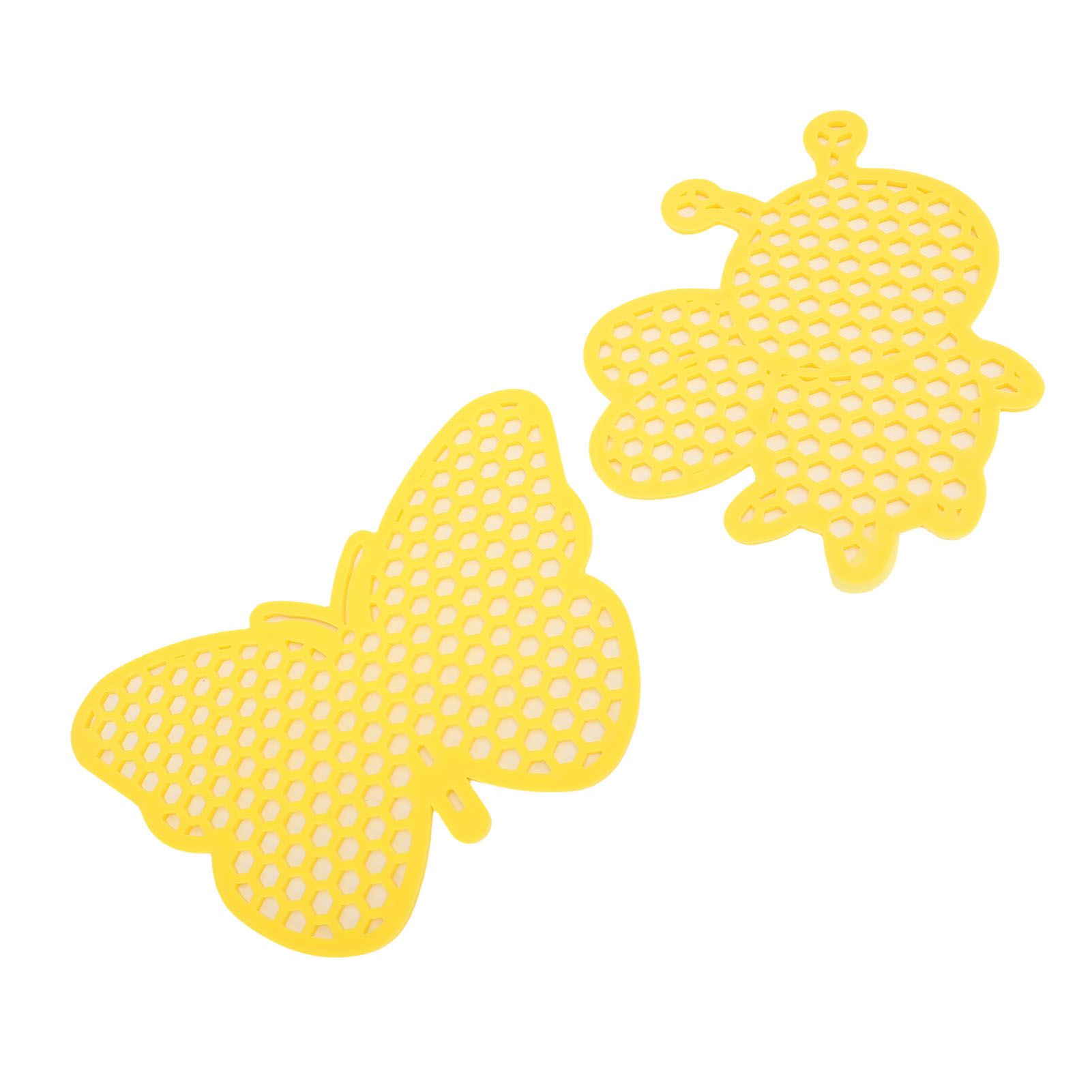 2 Pcs Floating Bee Island Secure Landing Spot Decorative Floating Bee Water view 3