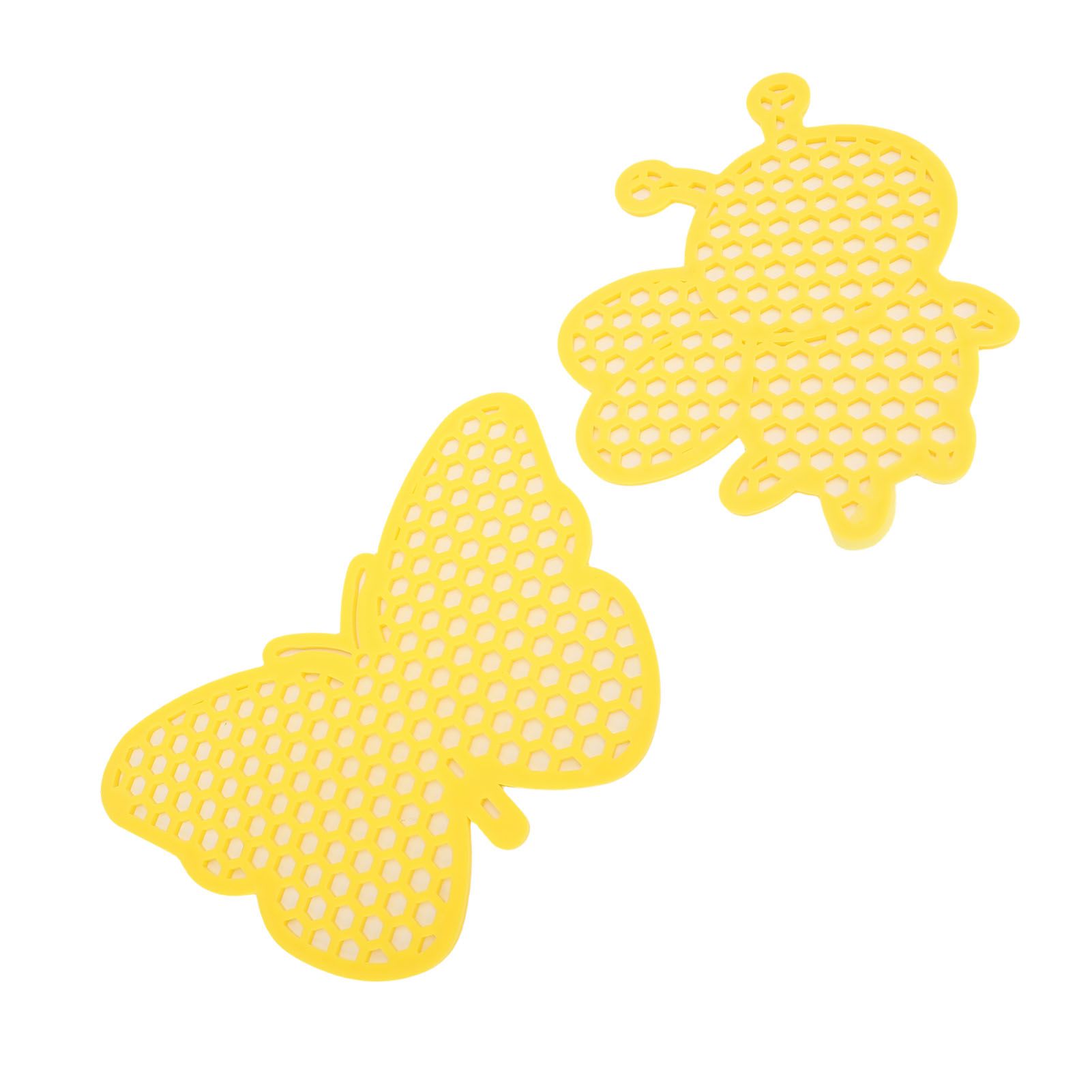 2 Pcs Floating Bee Island Secure Landing Spot Decorative Floating Bee Water view 4