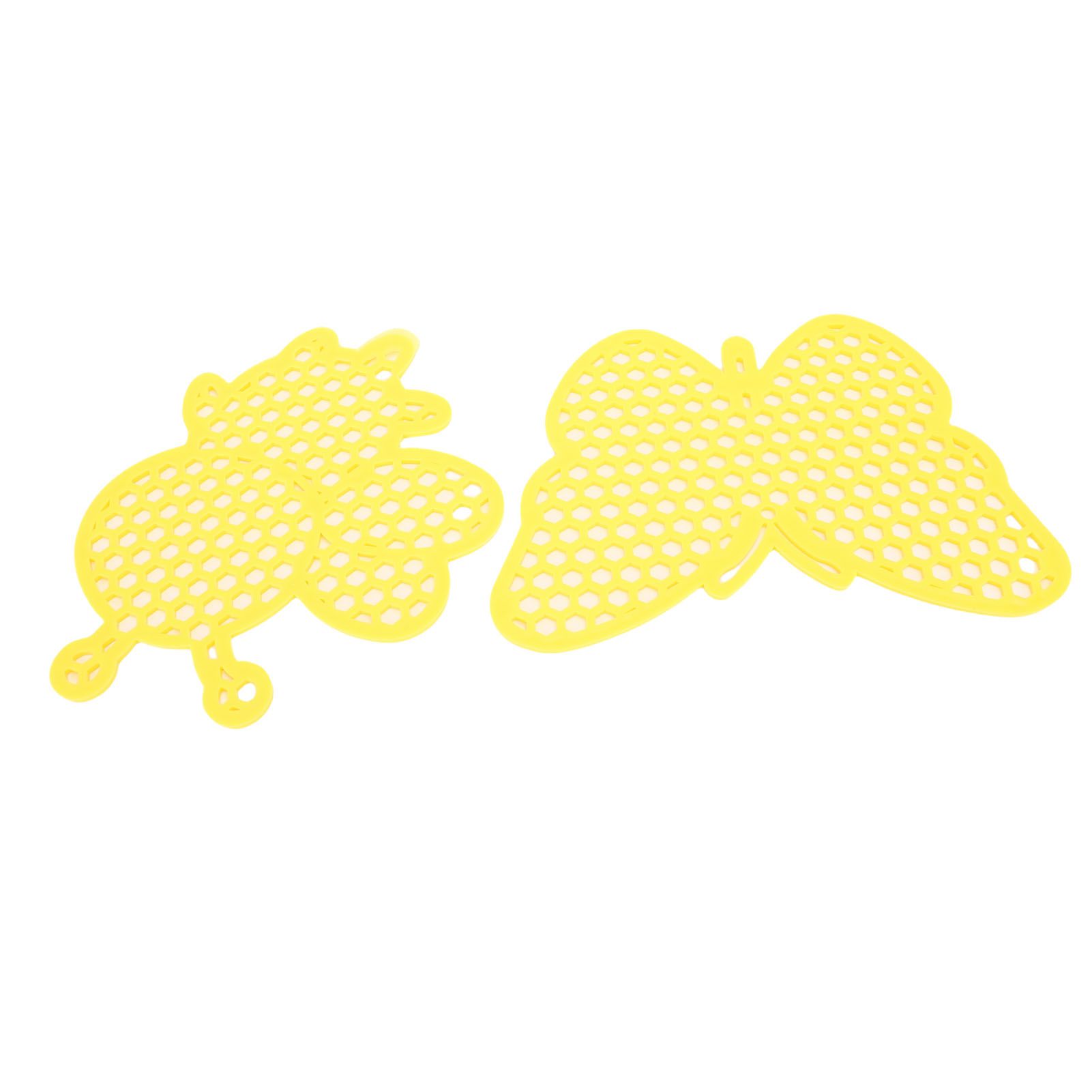2 Pcs Floating Bee Island Secure Landing Spot Decorative Floating Bee Water view 8