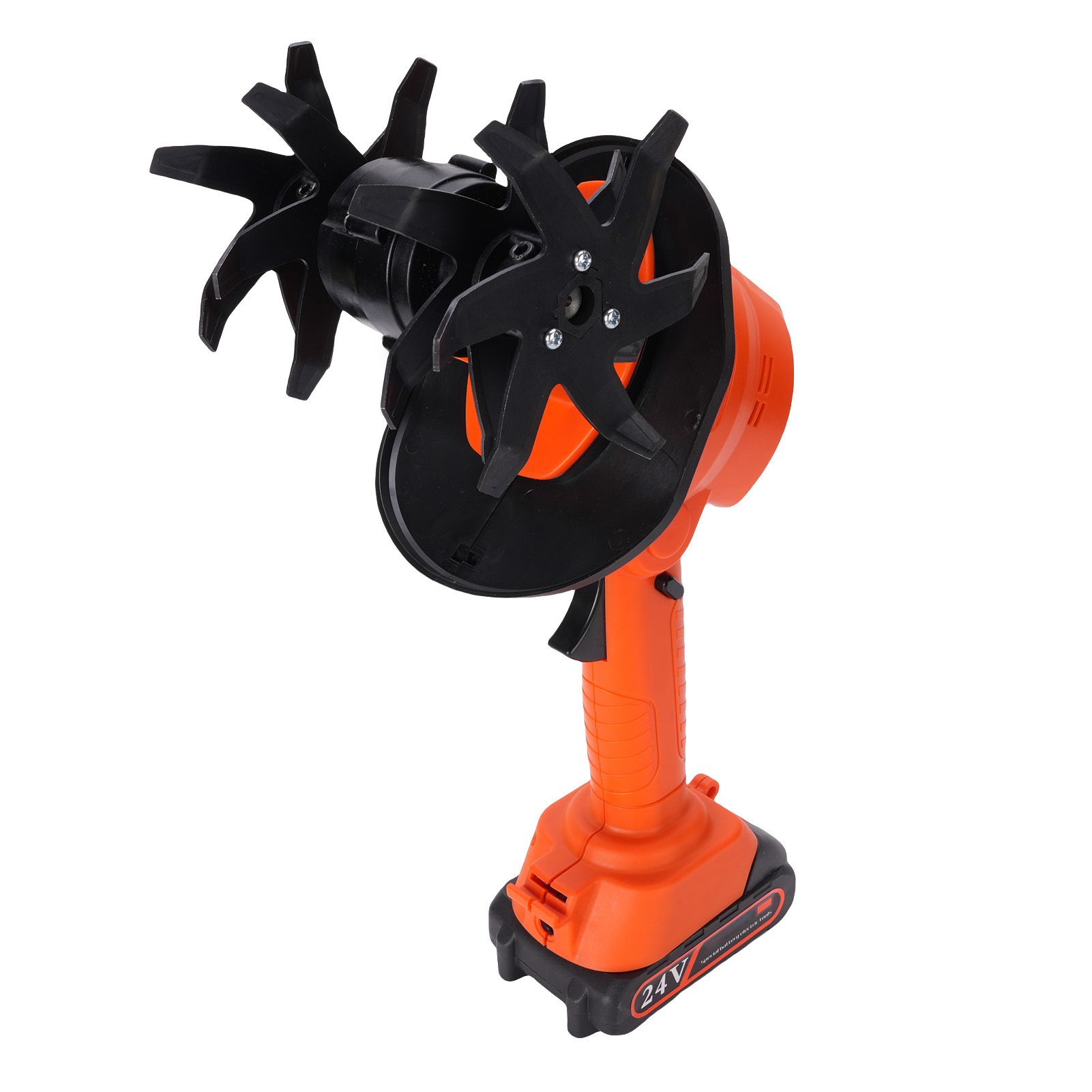 Electric Tiller Handheld Battery Powered Cordless Garden Cultivator for Lawn view 4