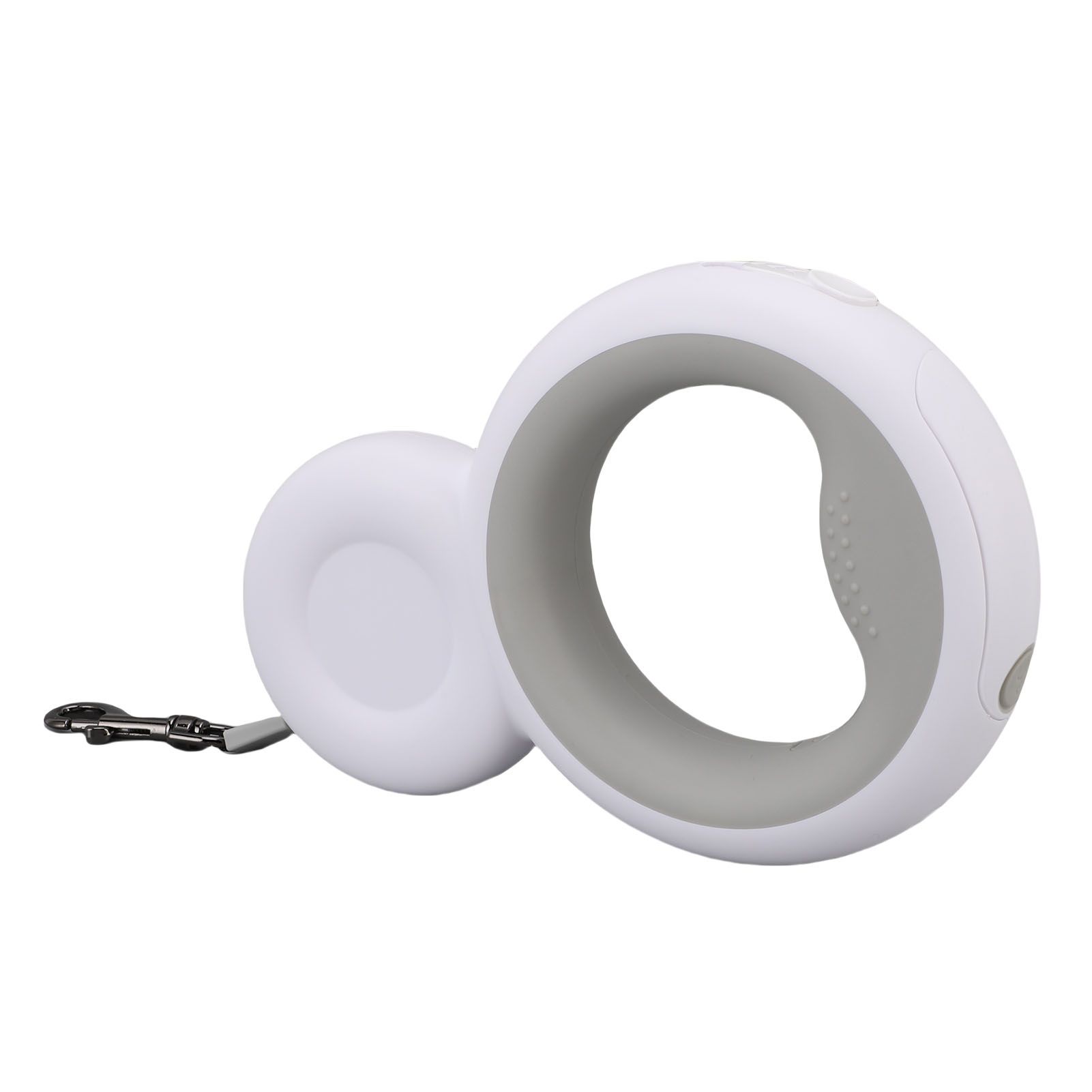 Retractable Dog Leash Built in Poop Bag Holder with LED Light Pet Walking view 9