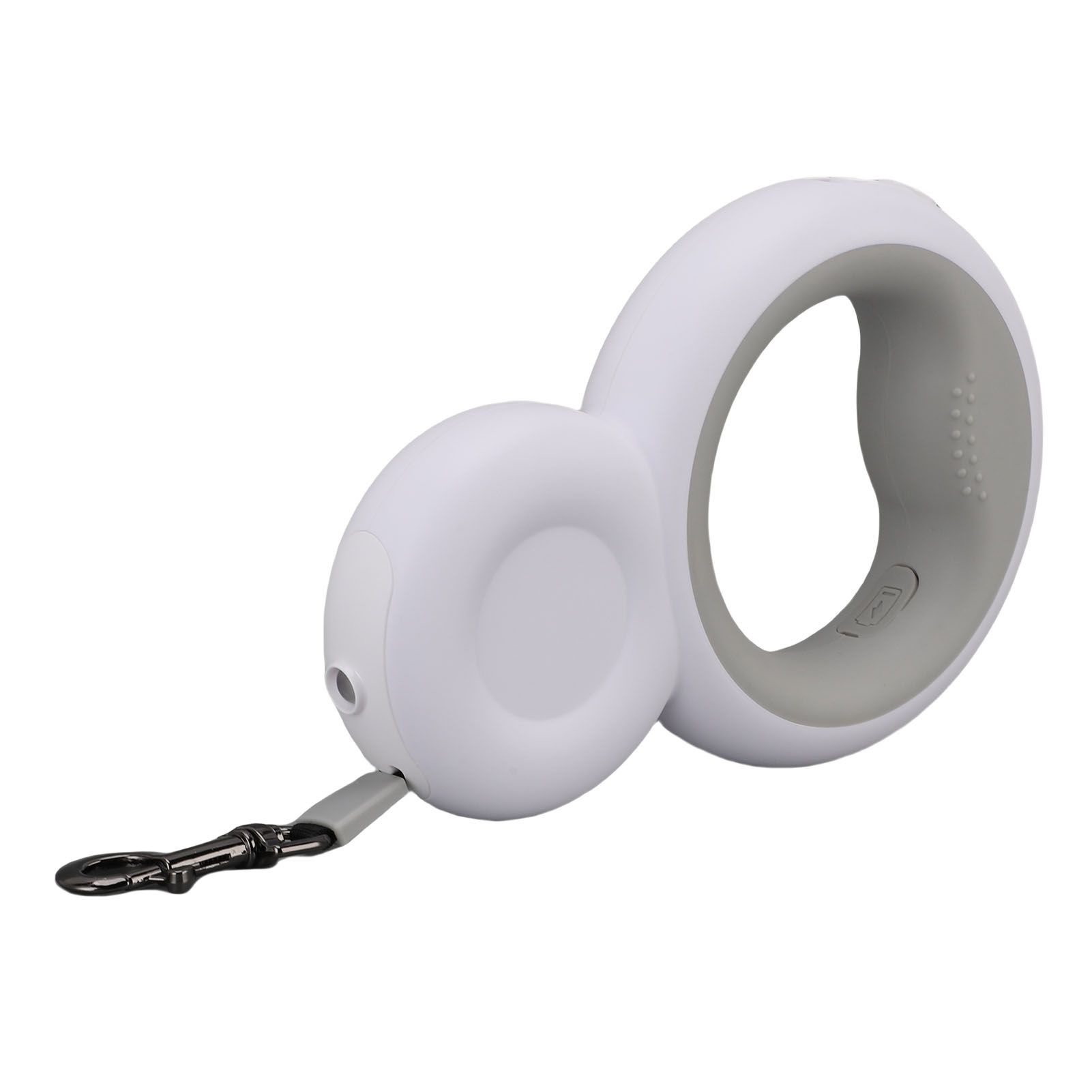 Retractable Dog Leash Built in Poop Bag Holder with LED Light Pet Walking view 10