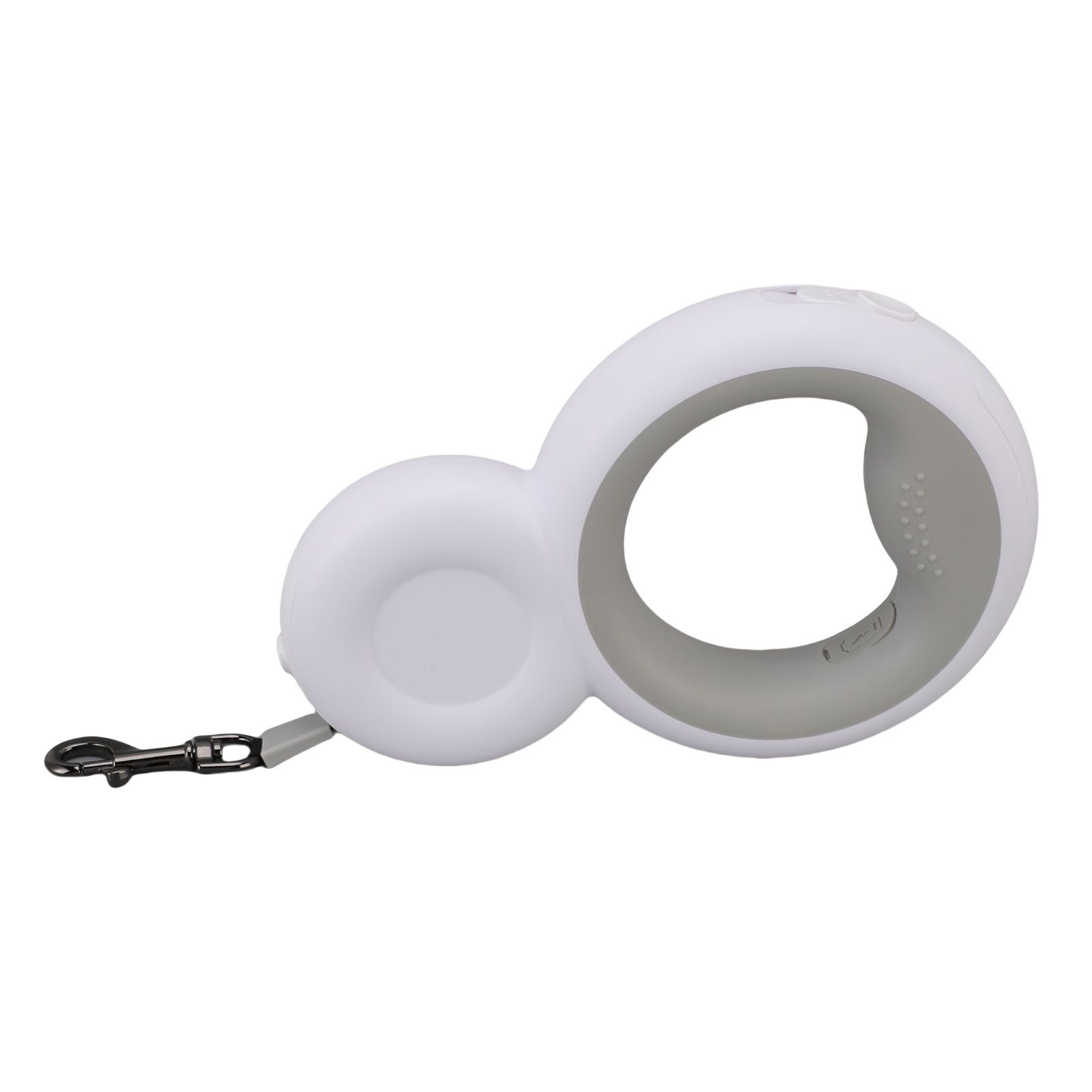 Retractable Dog Leash Built in Poop Bag Holder with LED Light Pet Walking view 11