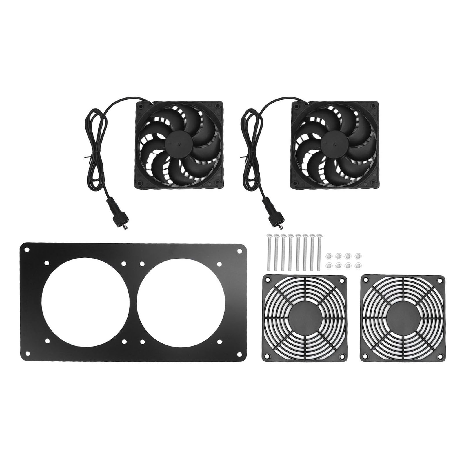 Solar Double Exhaust Fan 2200r/min Solar Powered Ventilation Fan for Chicken view 3