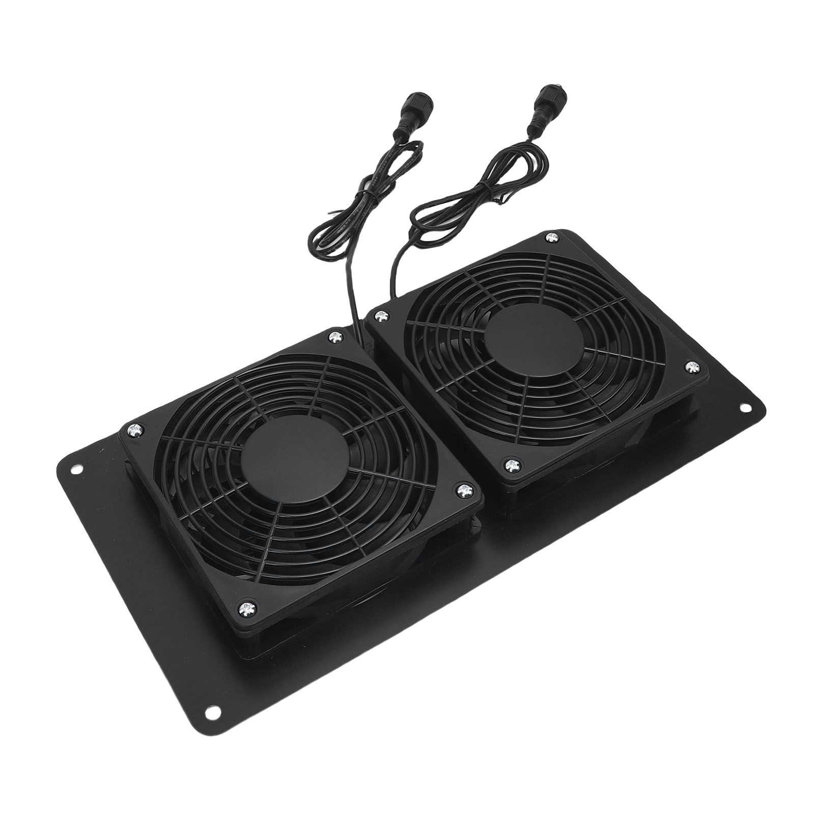 Solar Double Exhaust Fan 2200r/min Solar Powered Ventilation Fan for Chicken view 9