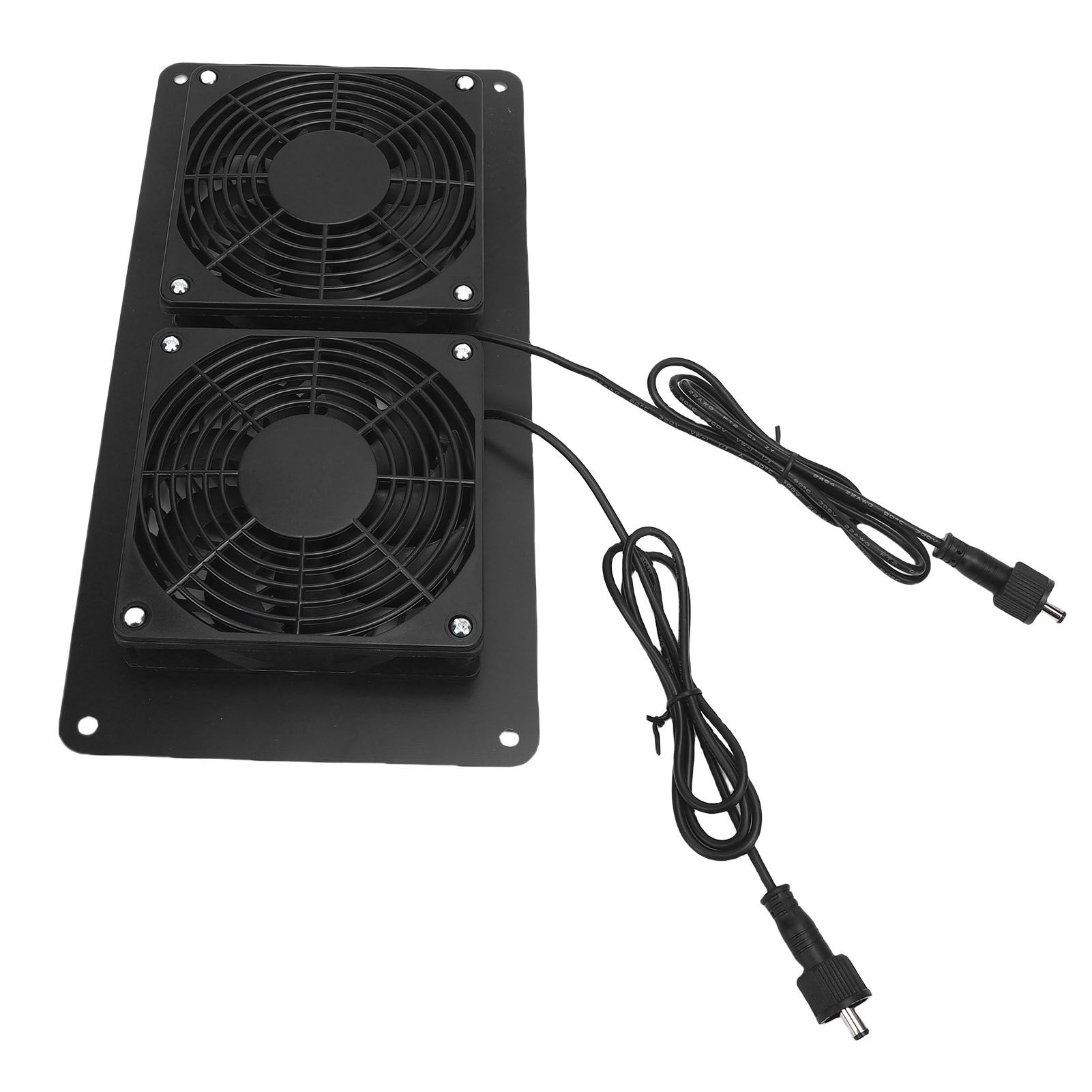 Solar Double Exhaust Fan 2200r/min Solar Powered Ventilation Fan for Chicken view 11
