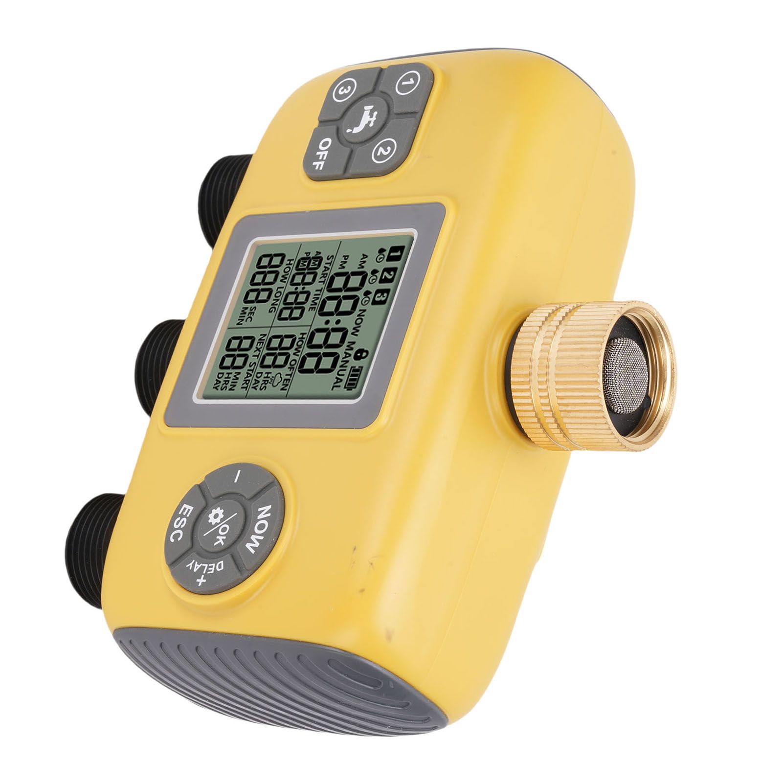 3 Outlet Sprinkler Timer Garden Hose Timer with Rain Delay Automatic Watering view 12