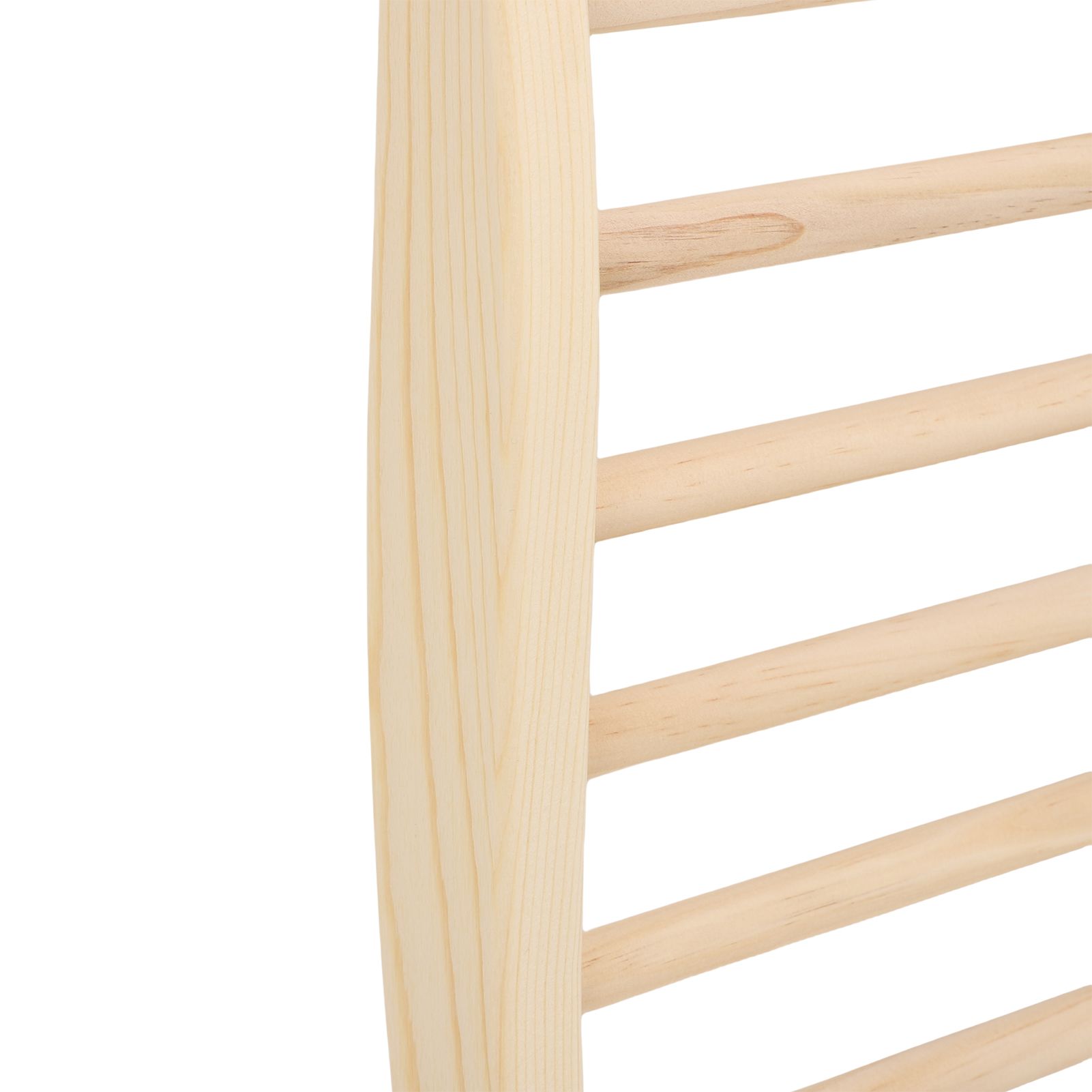 Sauna Backrest Wood Anti Slip S Shape Sauna Back Support with Pad Hat Slippers view 2