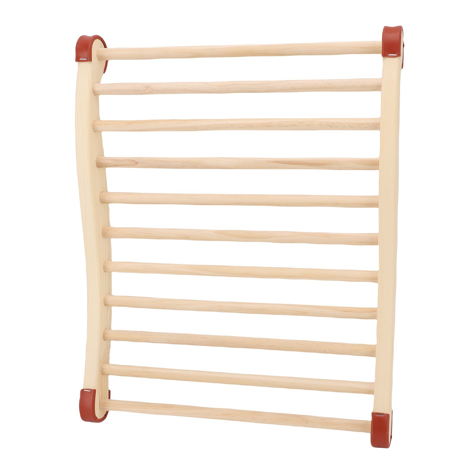Sauna Backrest Wood Anti Slip S Shape Sauna Back Support with Pad Hat Slippers view 4