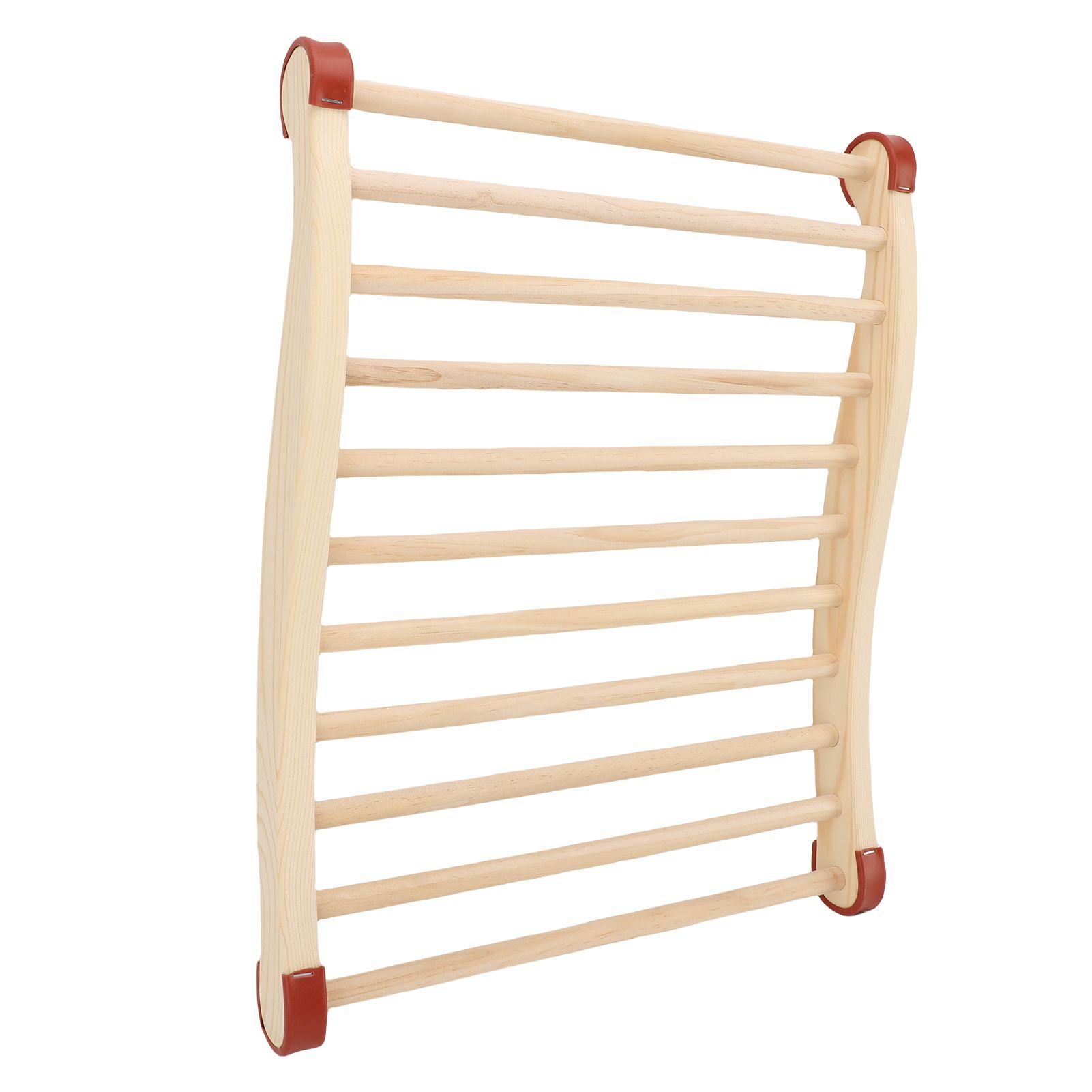 Sauna Backrest Wood Anti Slip S Shape Sauna Back Support with Pad Hat Slippers view 8