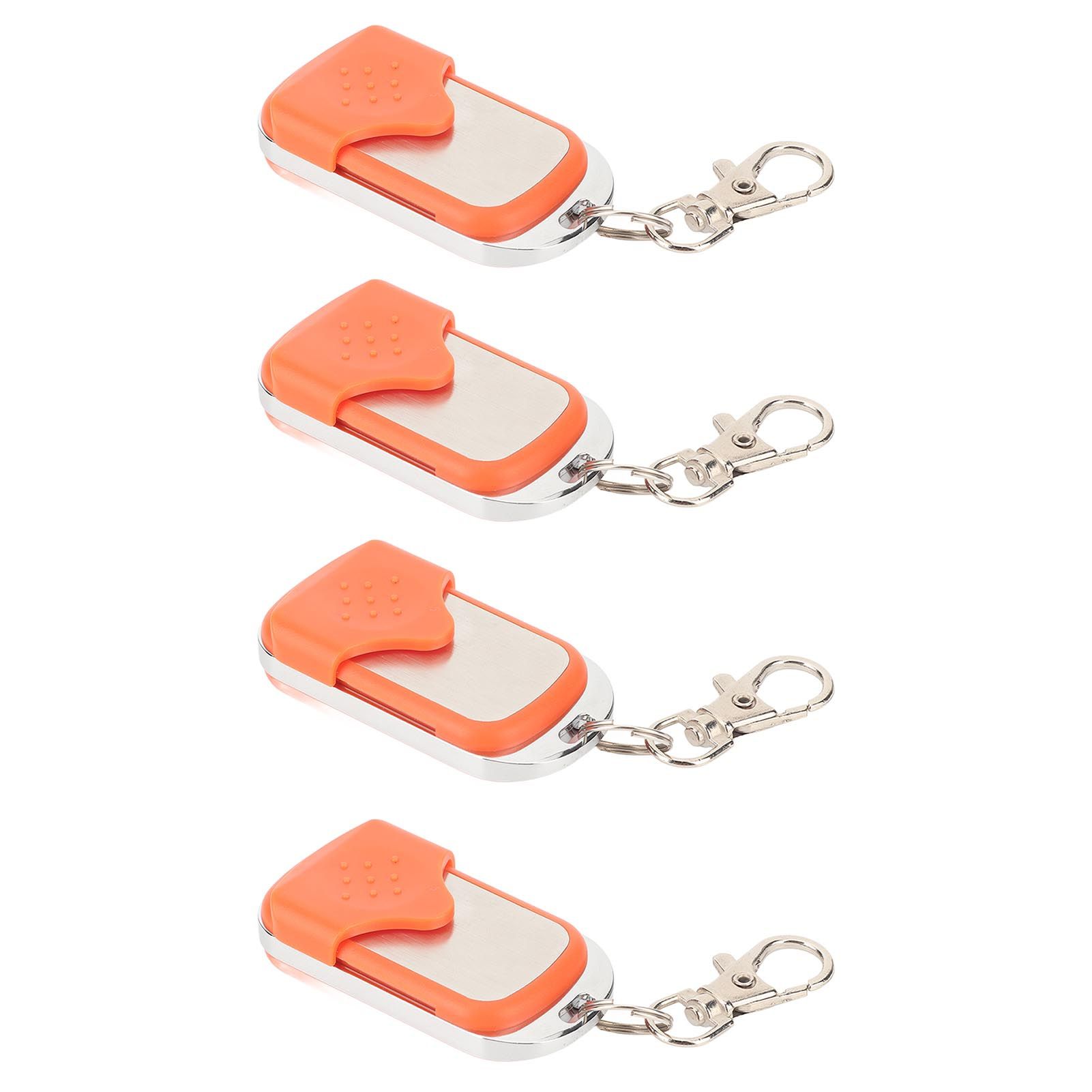 4PCS Automatic Door Remote Control 433.92MHz Gate Control Remote Key Fob for