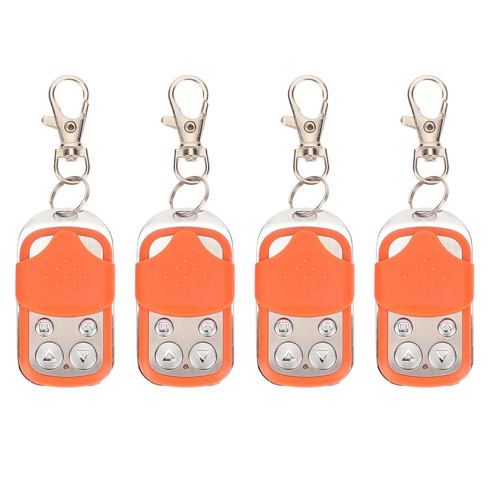 4PCS Automatic Door Remote Control 433.92MHz Gate Control Remote Key Fob for view 3