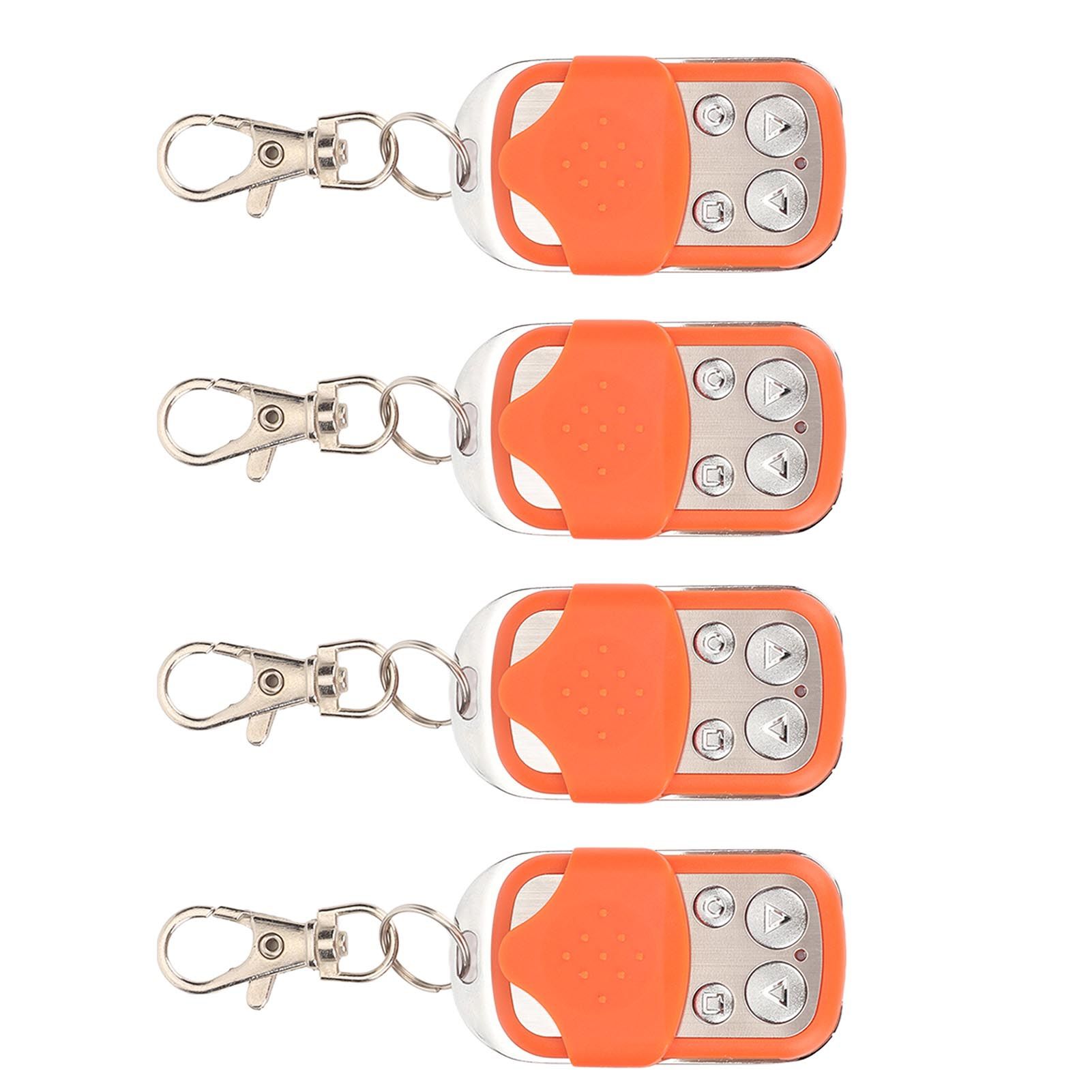 4PCS Automatic Door Remote Control 433.92MHz Gate Control Remote Key Fob for view 10