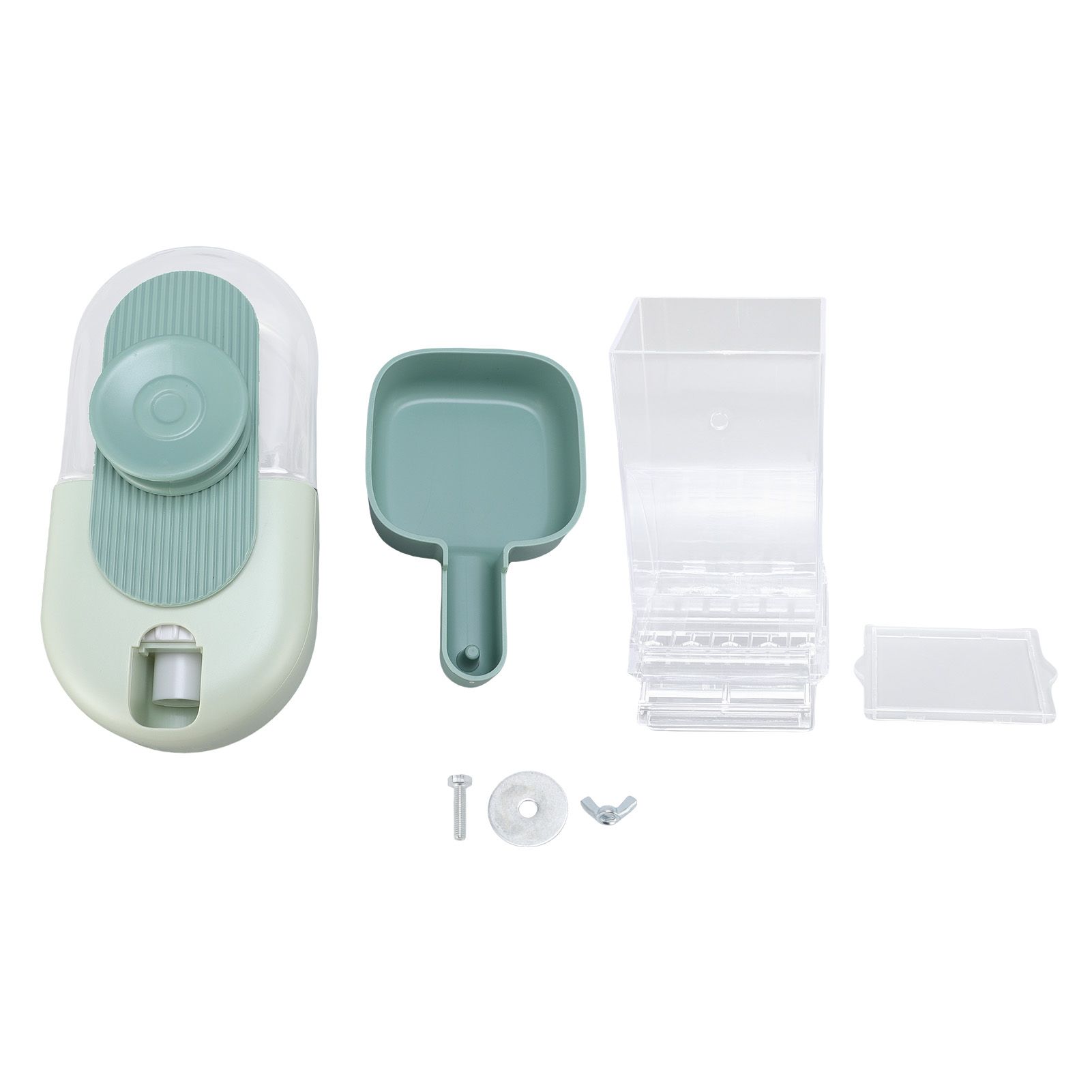Bird Feeder Water Dispenser Set Automatic Parrot Feeder Food Container Drinker view 3