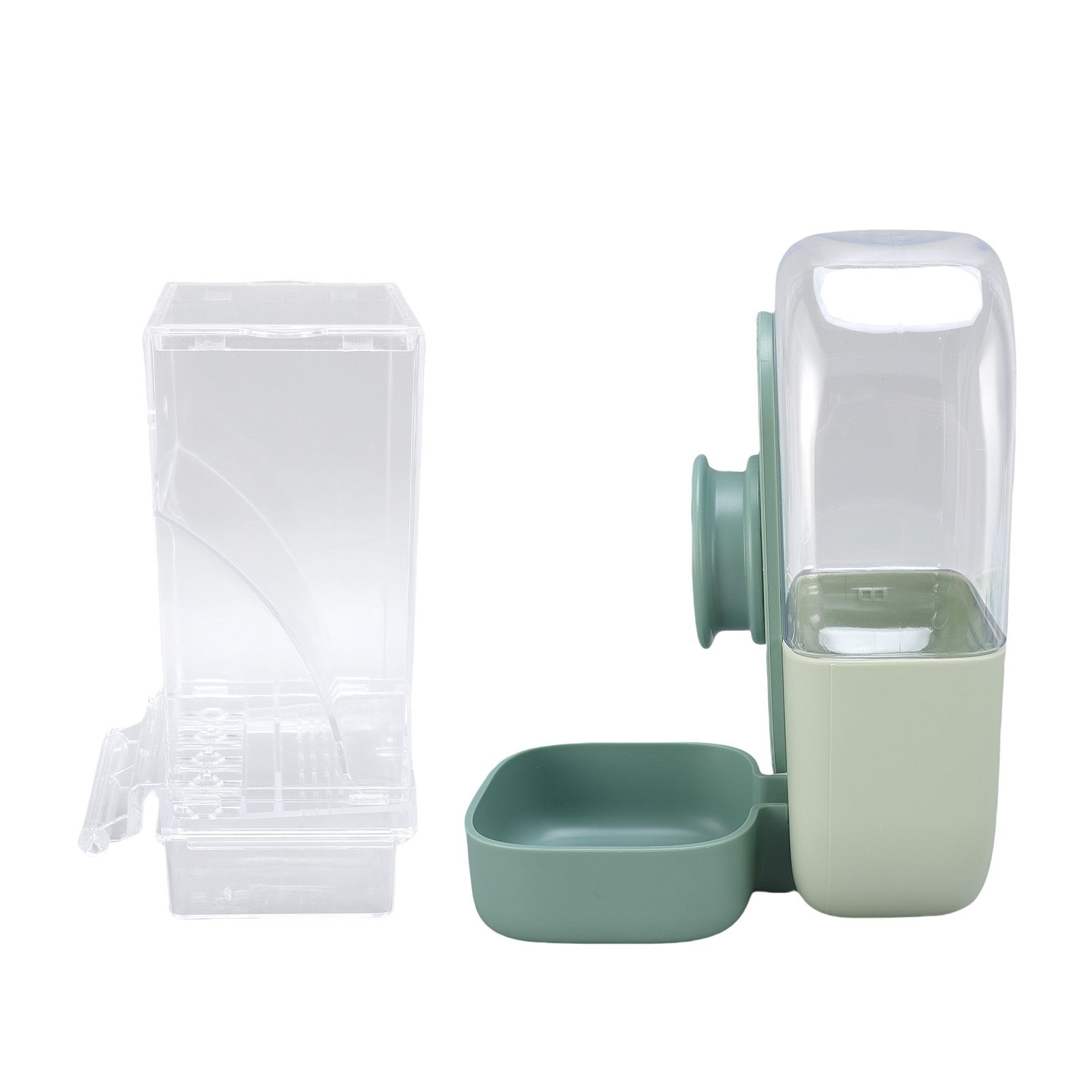 Bird Feeder Water Dispenser Set Automatic Parrot Feeder Food Container Drinker view 4