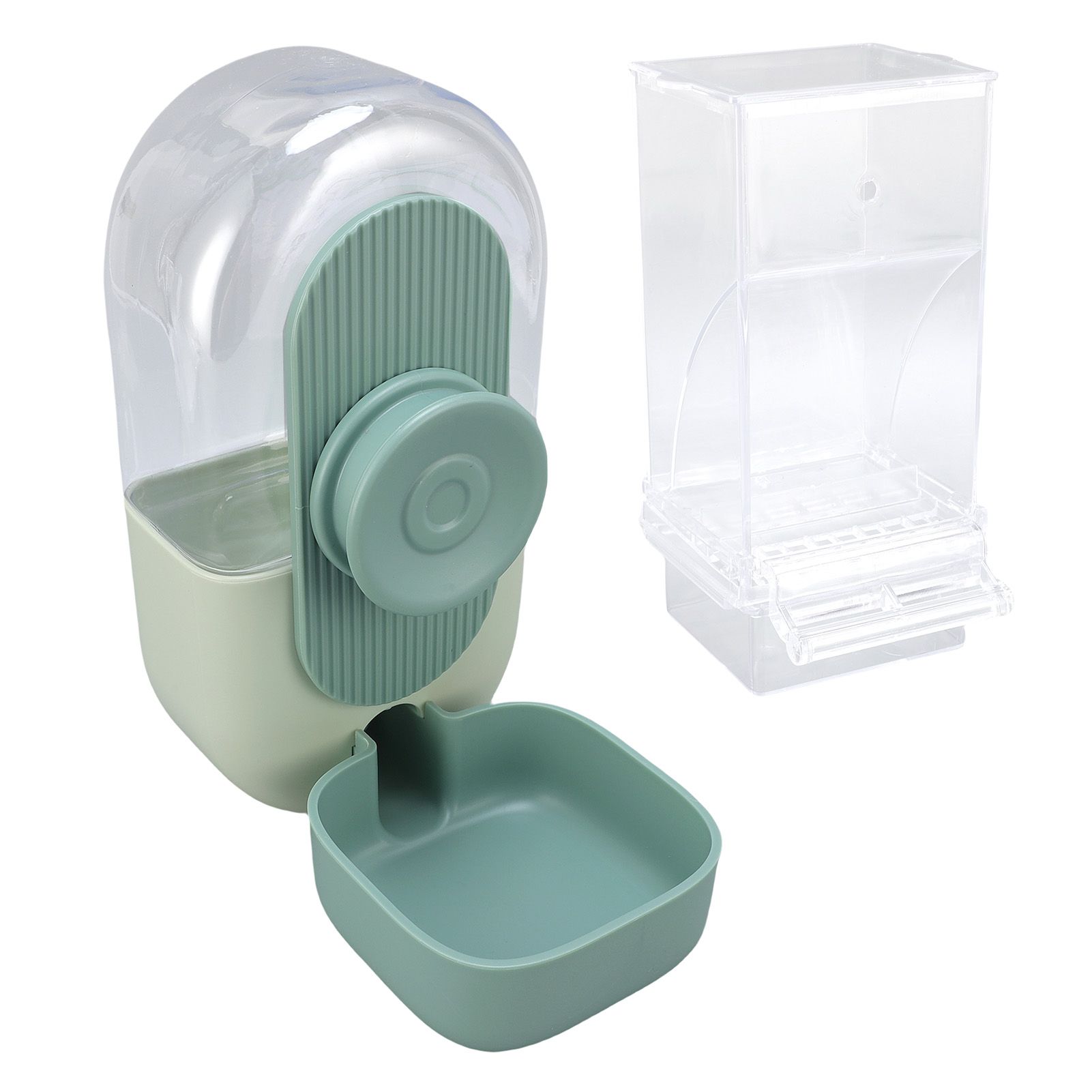 Bird Feeder Water Dispenser Set Automatic Parrot Feeder Food Container Drinker view 8