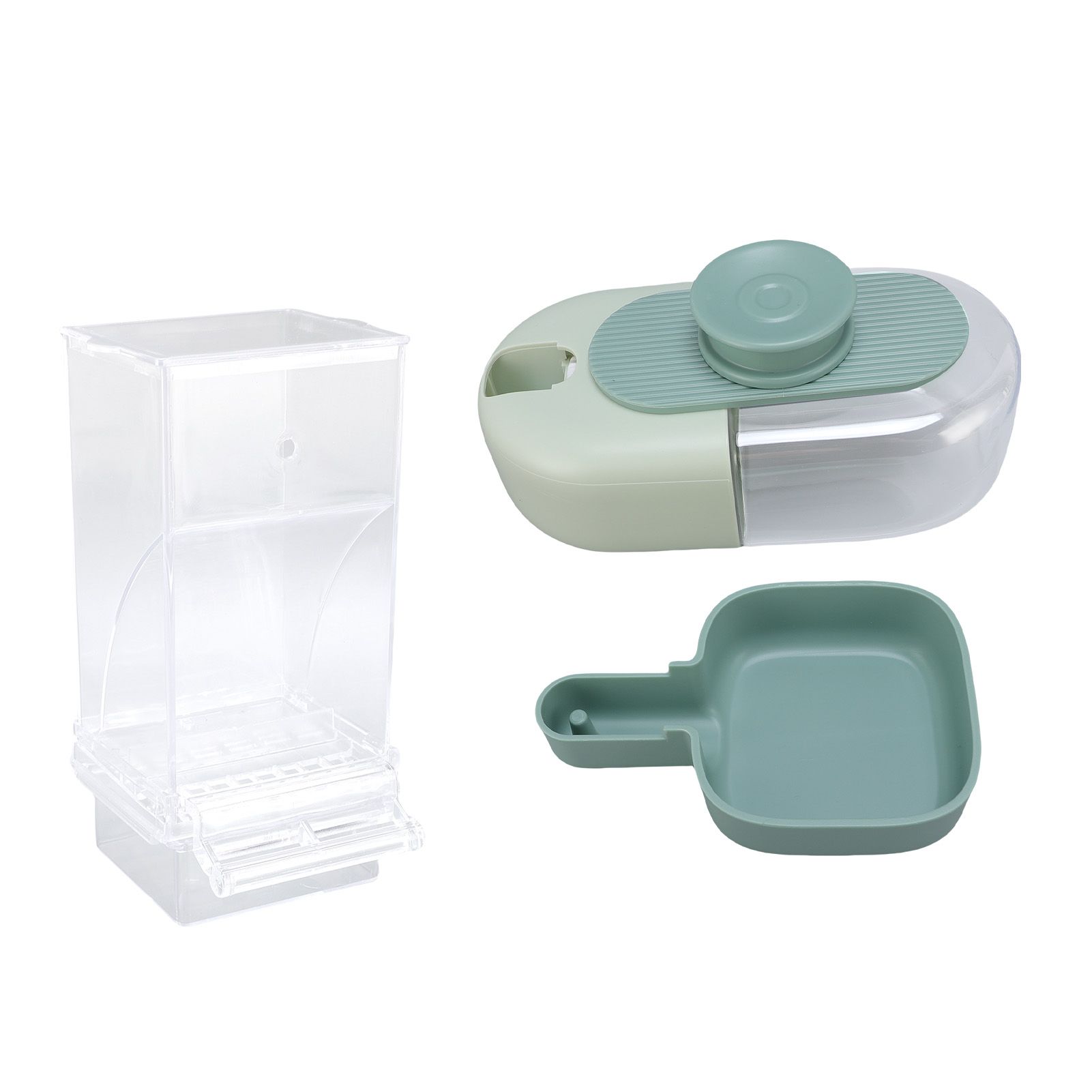 Bird Feeder Water Dispenser Set Automatic Parrot Feeder Food Container Drinker view 11