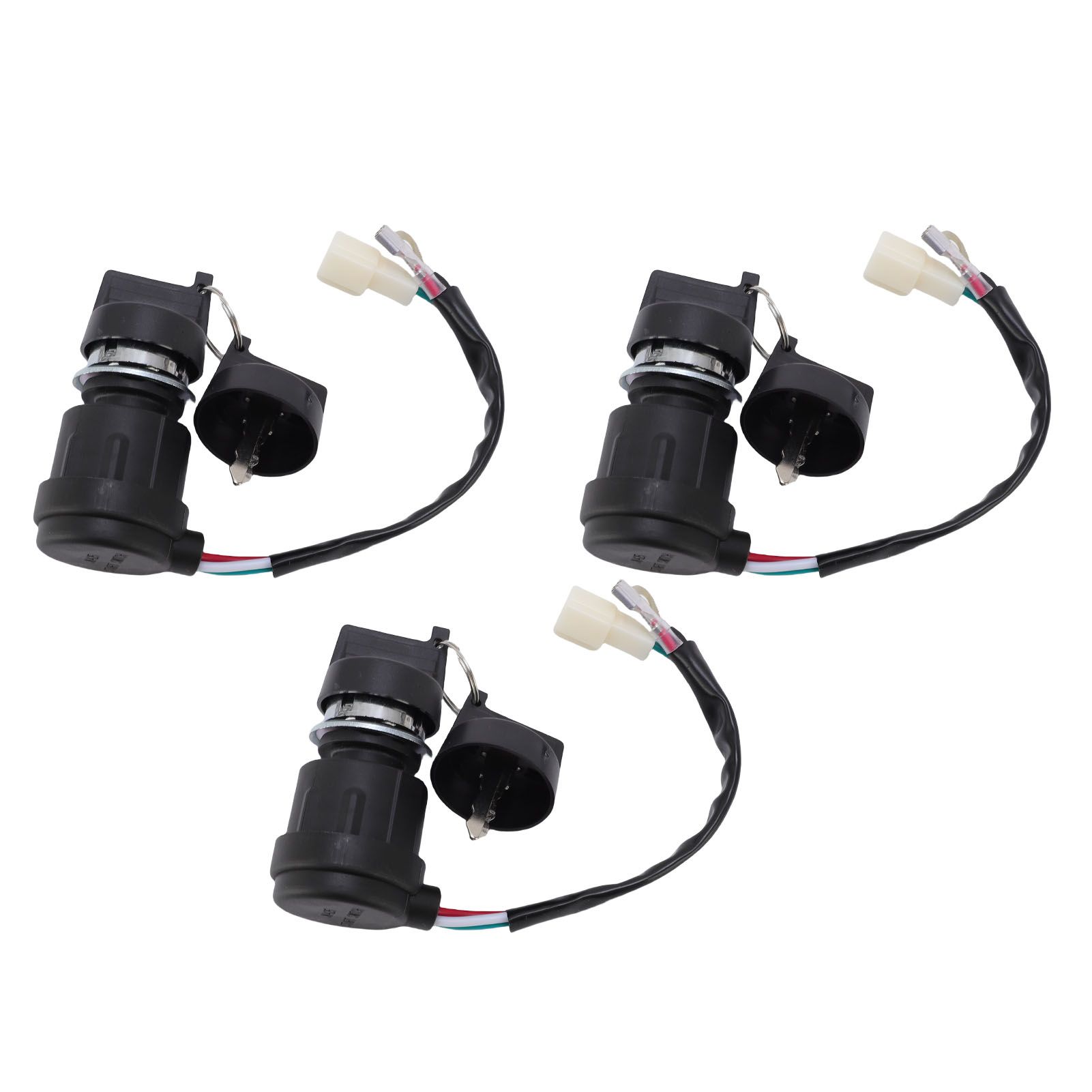 3 Set Gas Generator Ignition Switch with Key 3 Wires Ignition Switch Key view 6