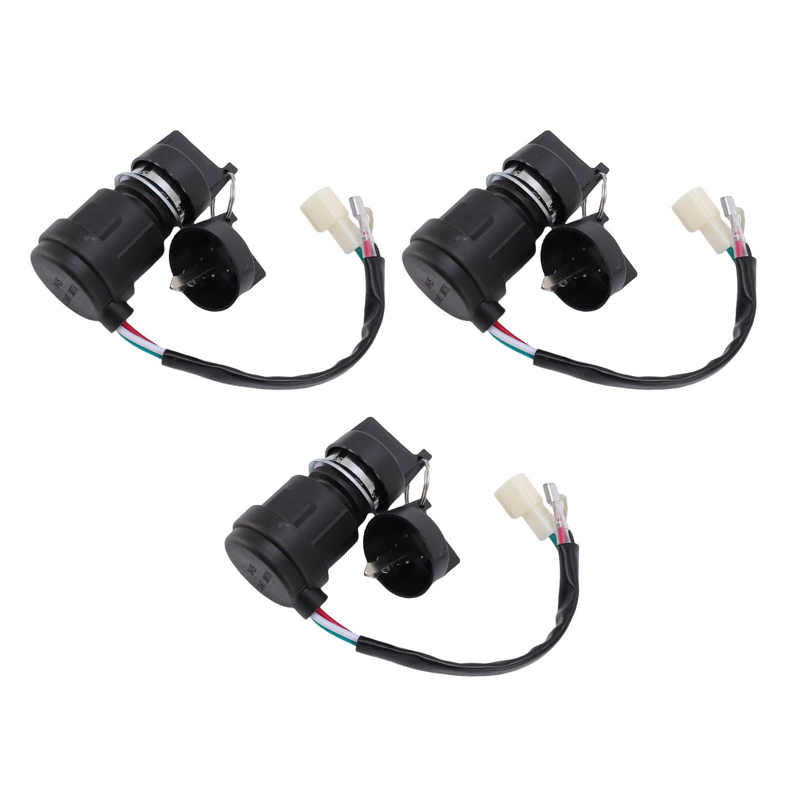 3 Set Gas Generator Ignition Switch with Key 3 Wires Ignition Switch Key view 12