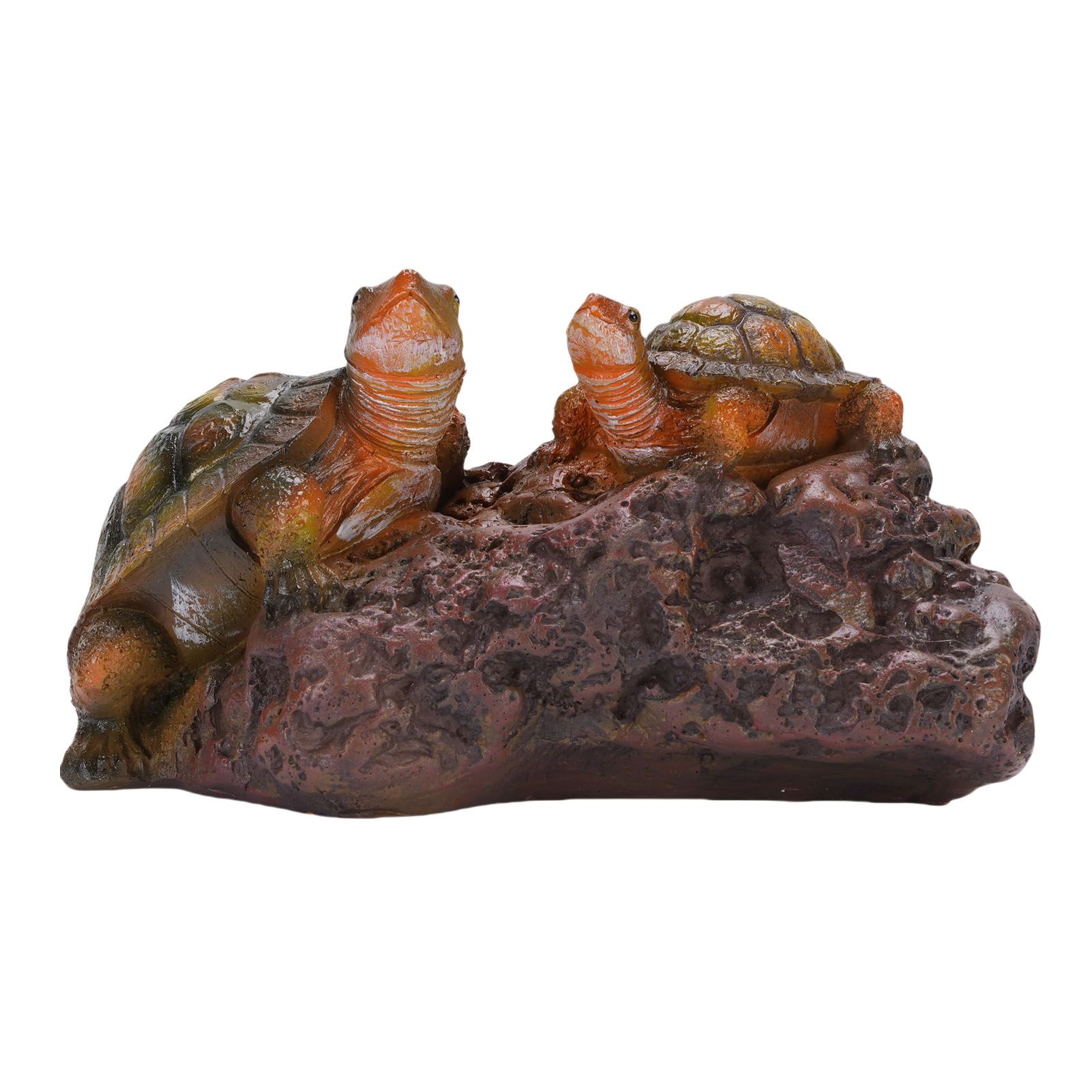 2 Tortoise Ornament Resin Tortoise Decoration Statue for Living Rooms Studies view 3