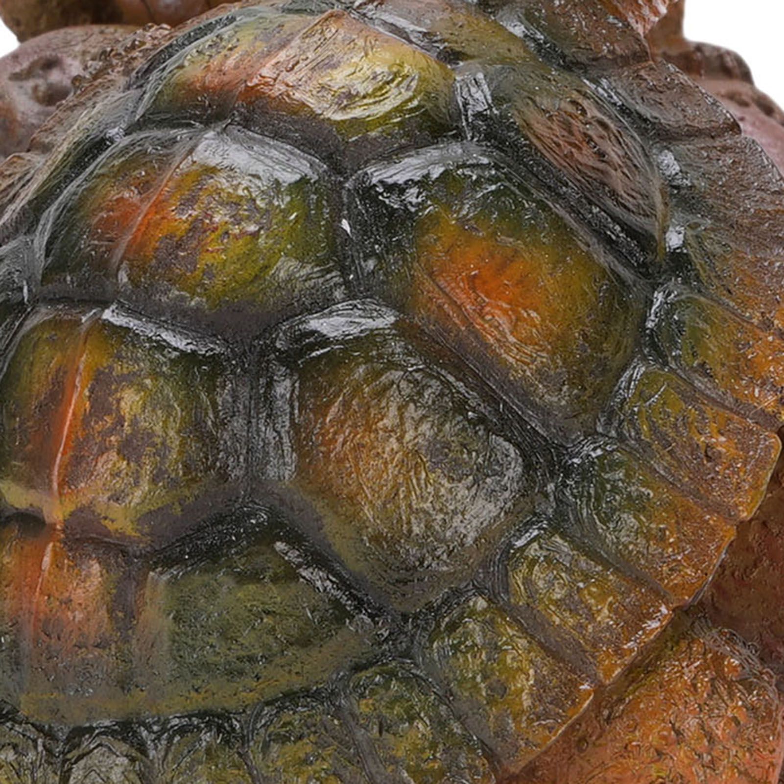 2 Tortoise Ornament Resin Tortoise Decoration Statue for Living Rooms Studies view 5