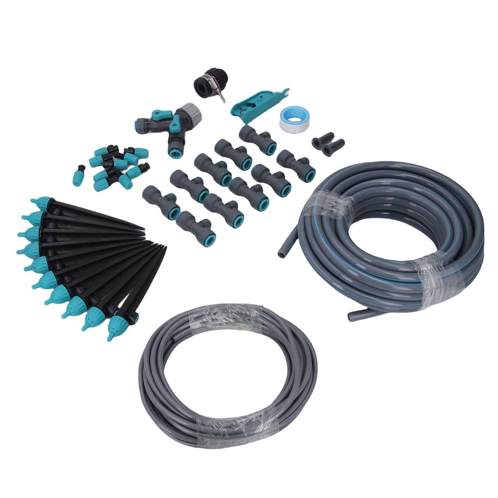 10m Greenhouse Micro Drip Irrigation Kit with Tubing Hose Adjustable Nozzle view 3