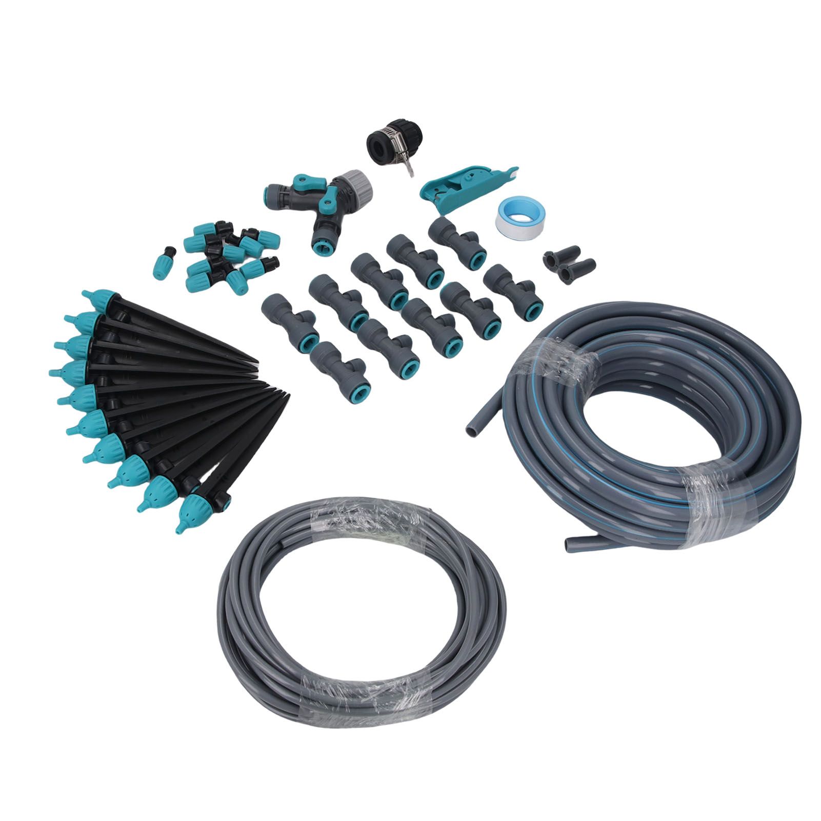 10m Greenhouse Micro Drip Irrigation Kit with Tubing Hose Adjustable Nozzle view 9